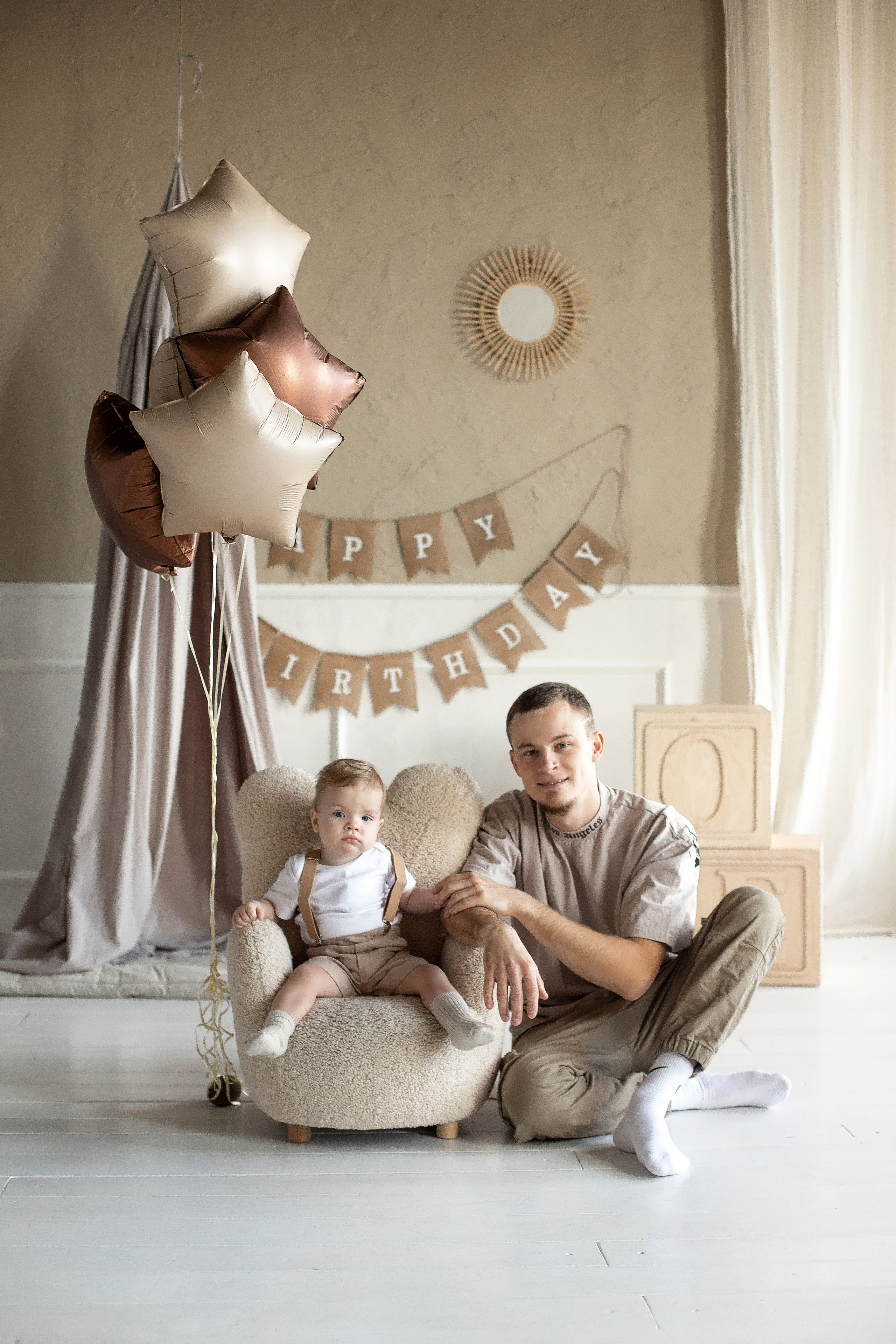 Годик малышу. Семейный и детский фотограф в Красноярске Анна Маюрова