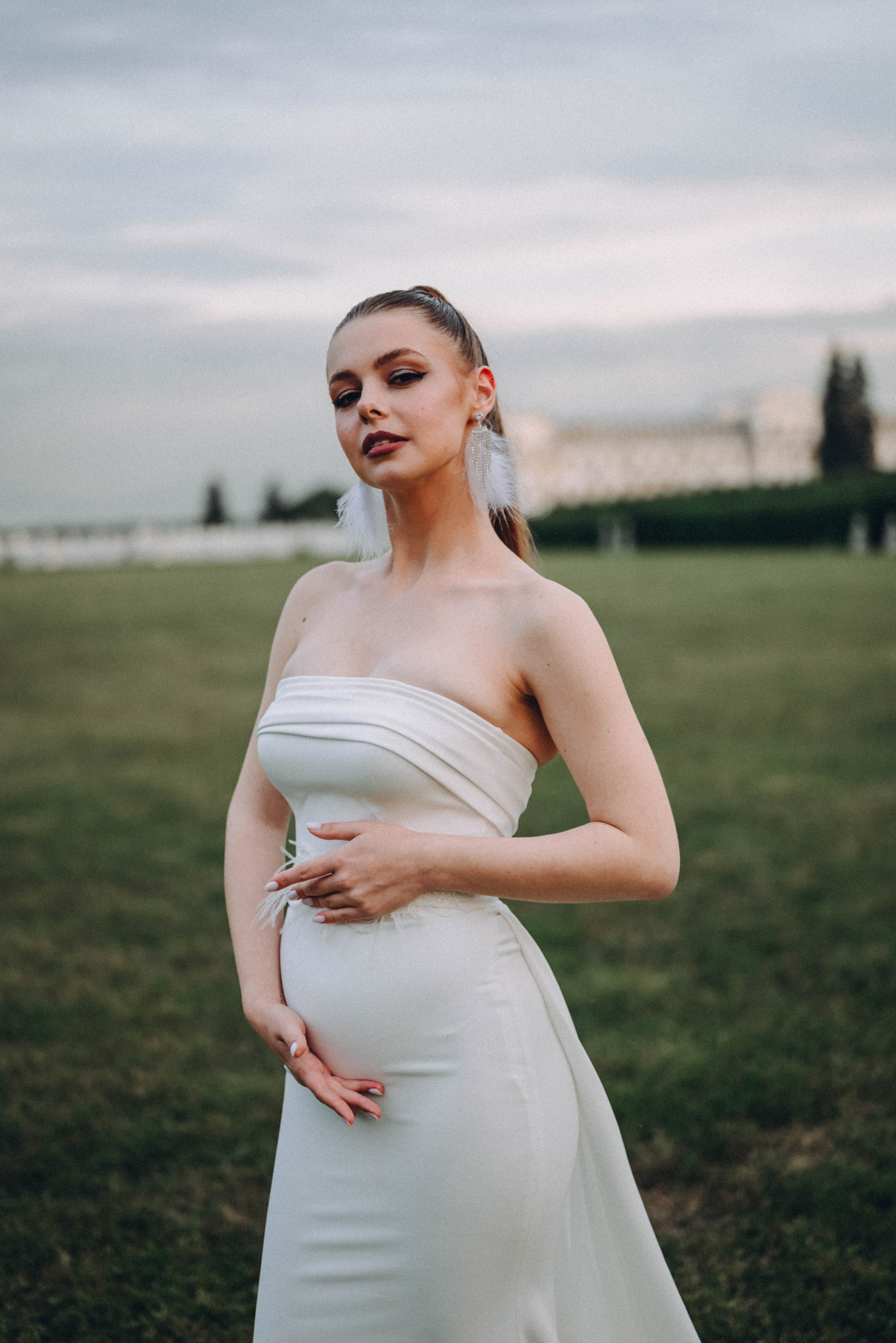 Невеста в Архангельском. Фотограф Анастасия Монах