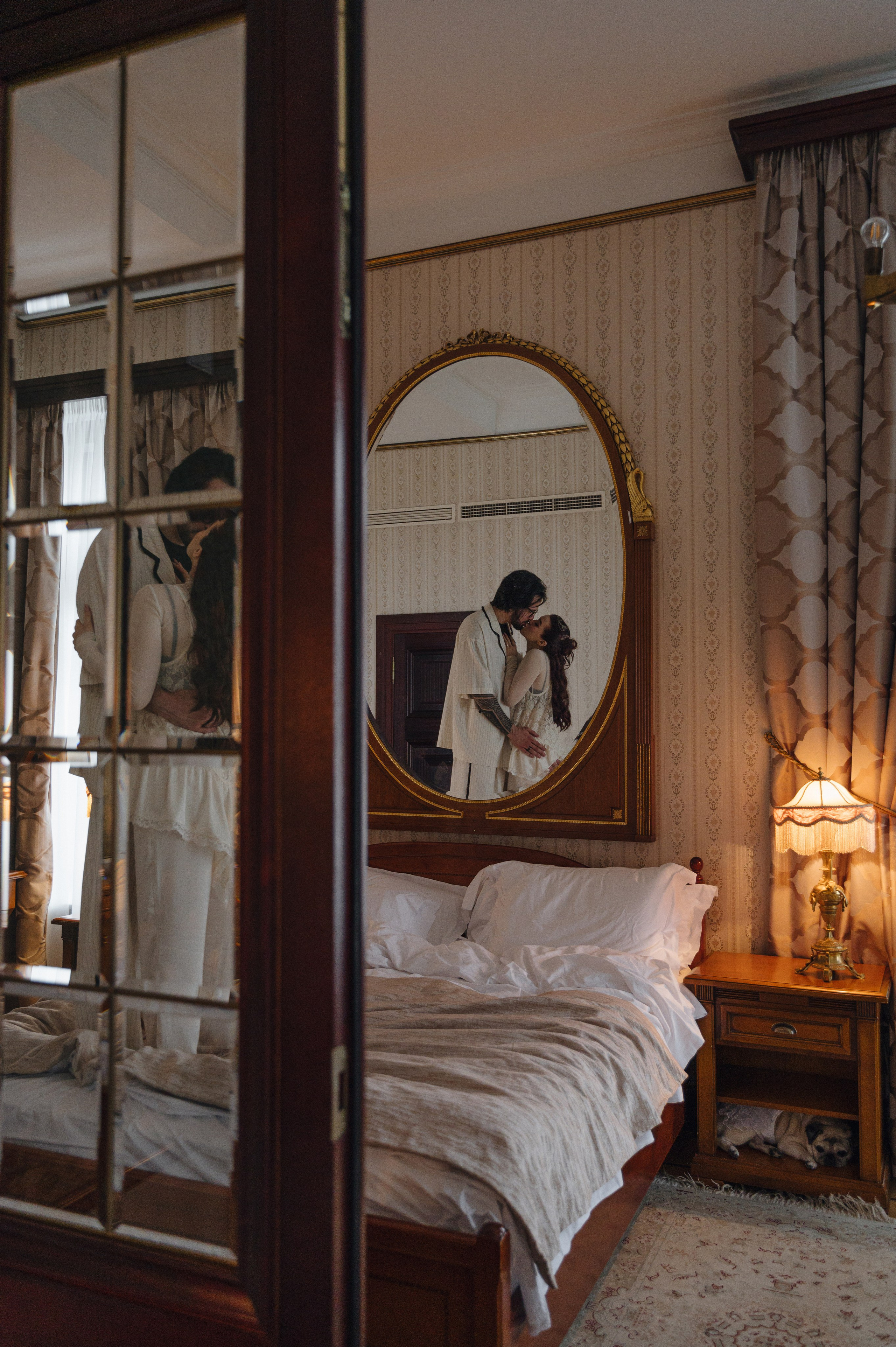 Денис и Анастасия. Метрополь и Особняк Спиридонова. Свадебный фотограф Москва и Санкт-Петербург. Анастасия Чудина