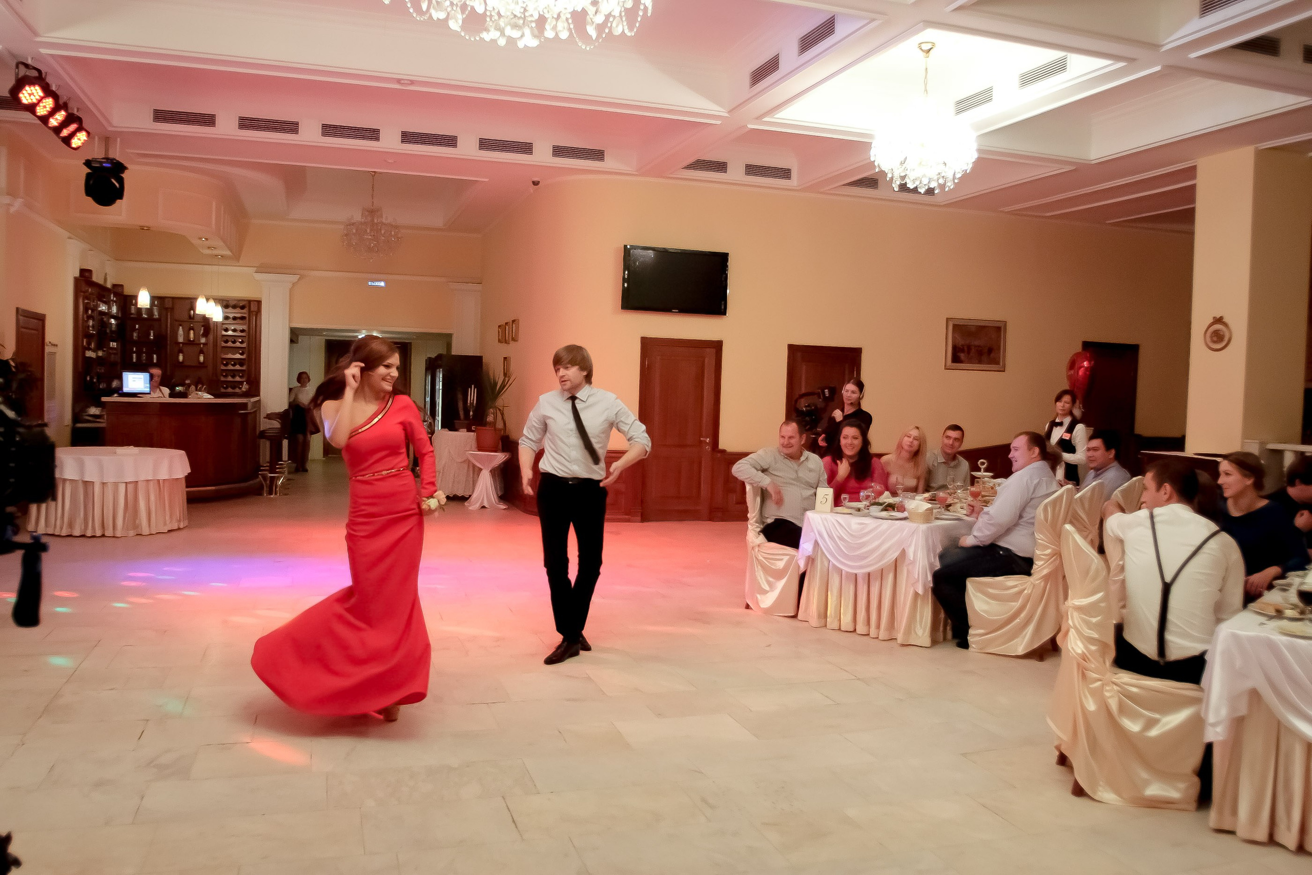 Банкет/Banquet. Максим Матвийченко и Виктория Басова профессионалы своего дела