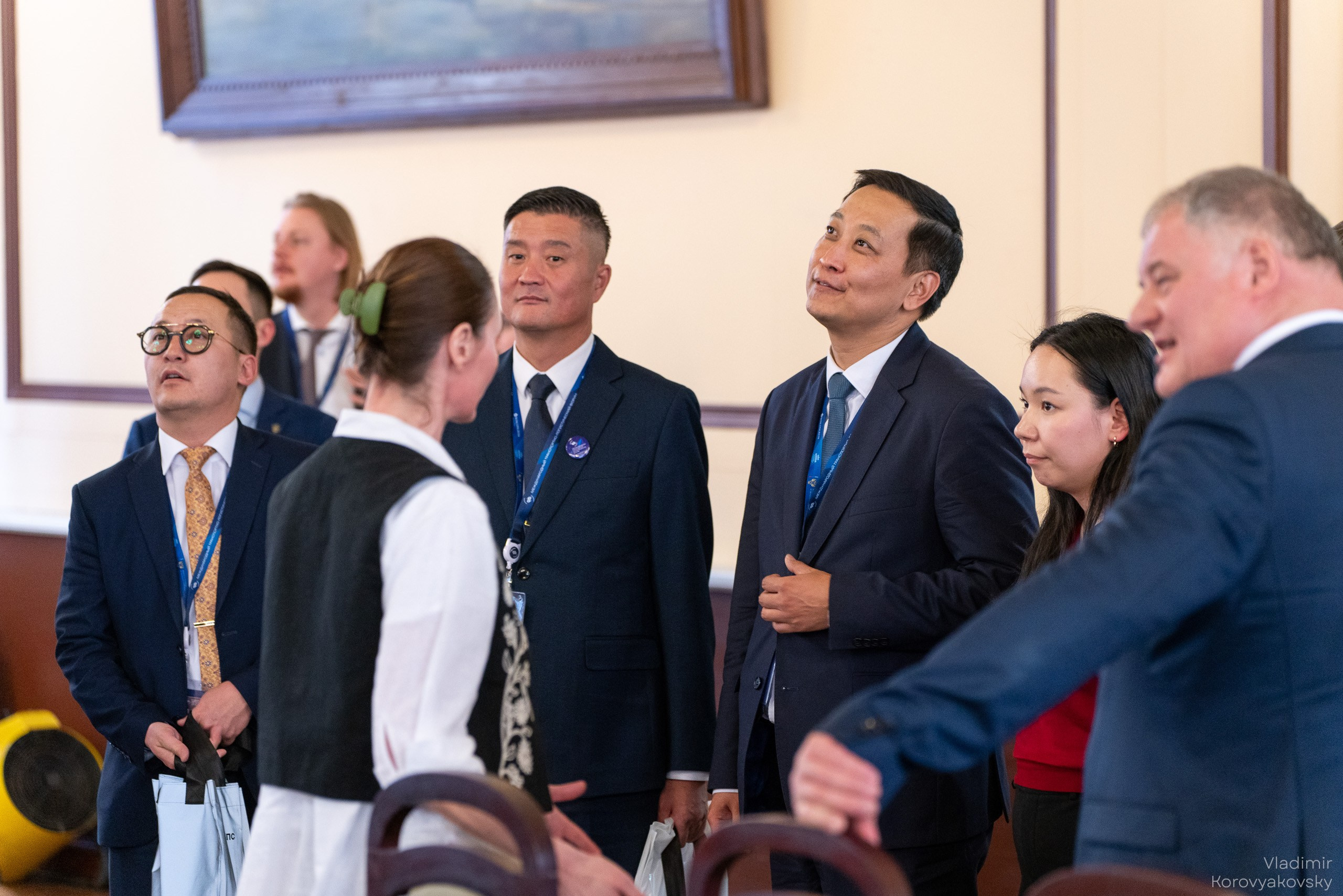 Совещание руководства ПГУПС с Делегациями Исполнительного агентства Правительства Монголии и делегацией АО «УБЖД». Фотограф Владимир Коровяковский