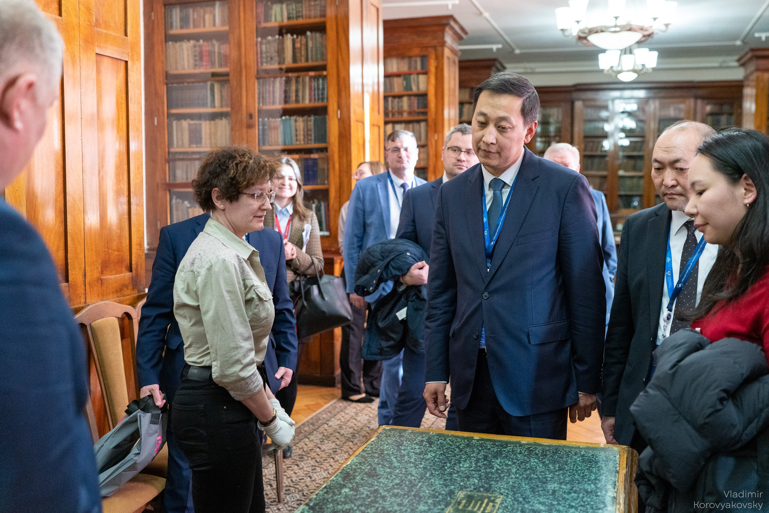 Совещание руководства ПГУПС с Делегациями Исполнительного агентства Правительства Монголии и делегацией АО «УБЖД». Фотограф Владимир Коровяковский