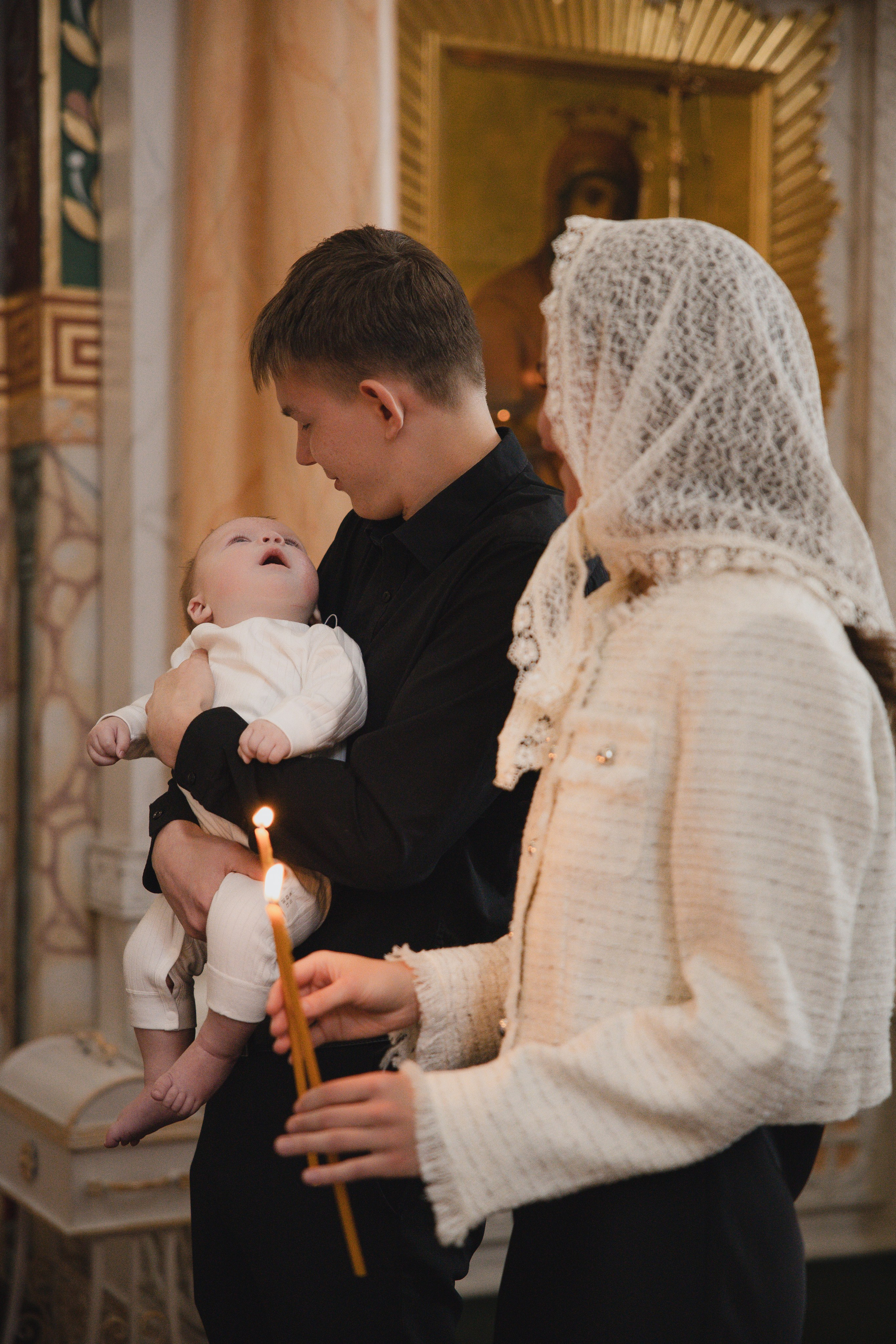 Крещение Кирюши. Фотограф Ломакина Анастасия