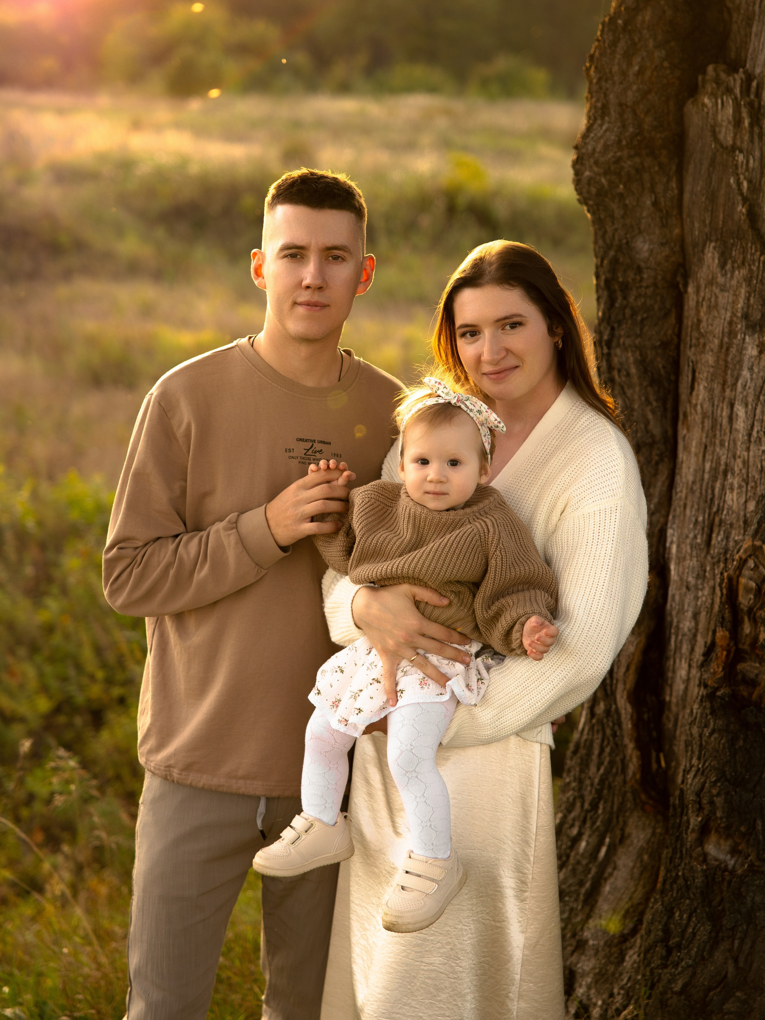 Семейная съемка на природе. Фотограф Ломакина Анастасия