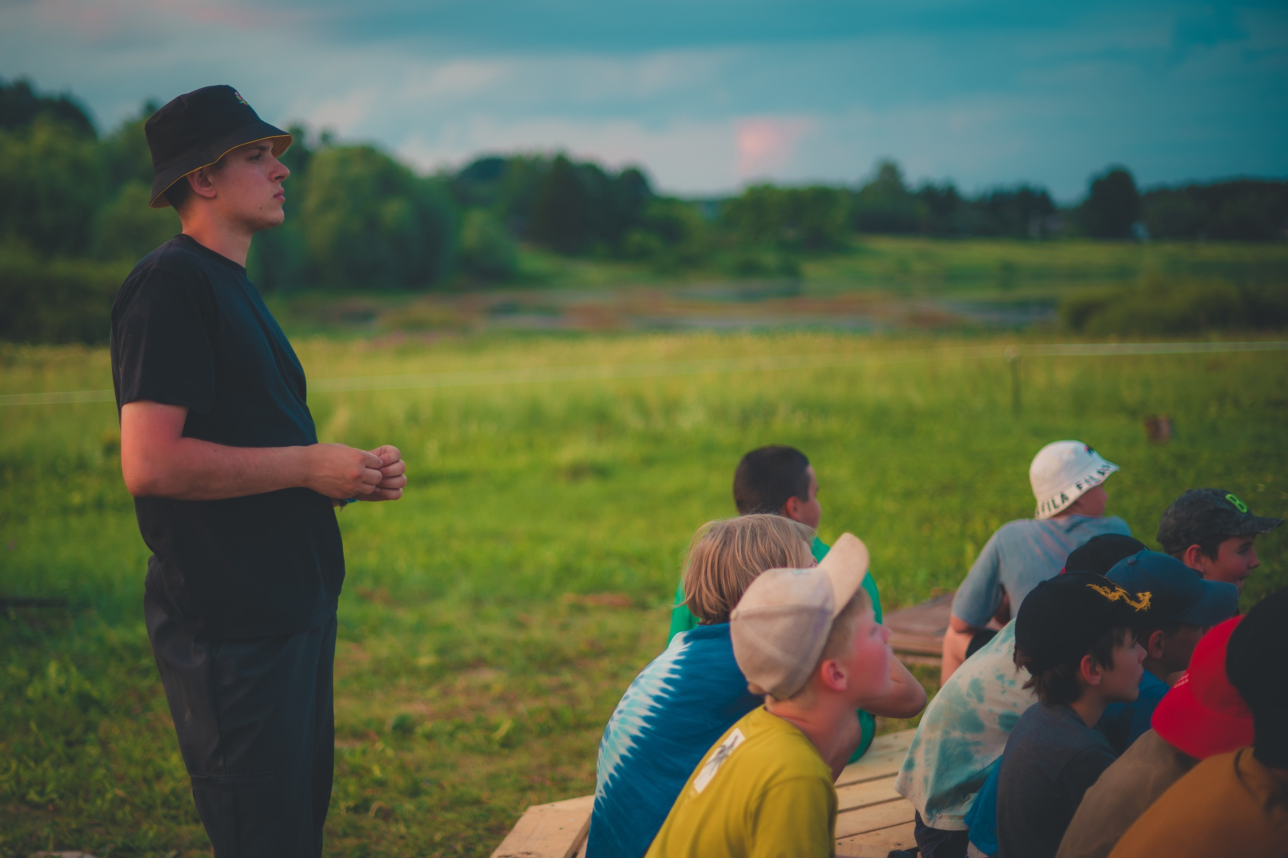 Детский лагерь — 3 смена 2023 год. Иван Кубик — фотограф и видеограф