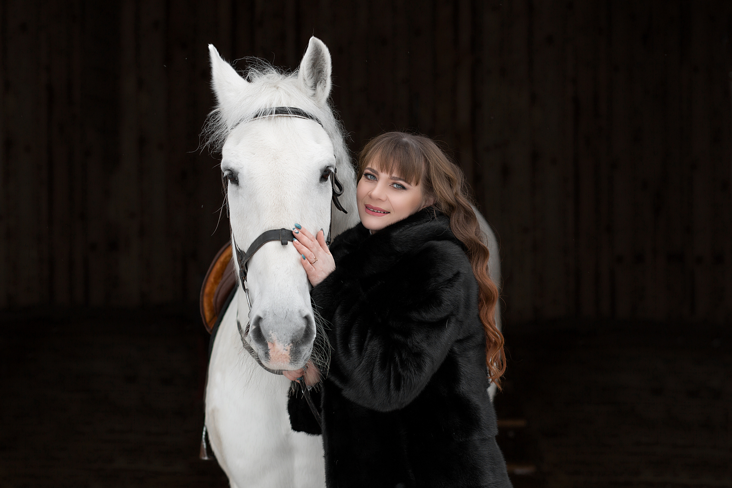 Фотосессия Светы и Воробушка. Фотосессия с лошадьми в Нижнем Новгороде
