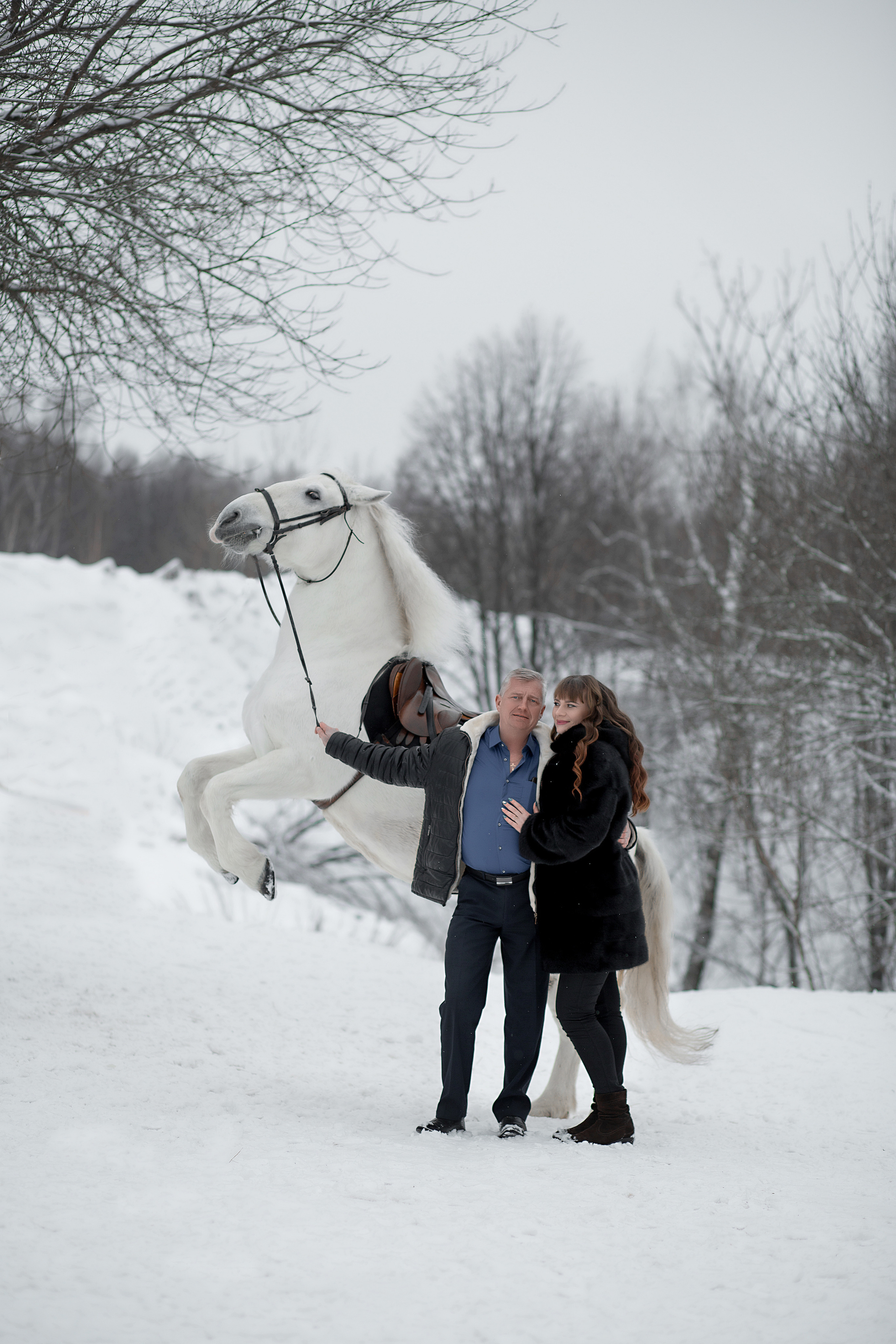 Фотосессия Светы и Воробушка. Фотосессия с лошадьми в Нижнем Новгороде