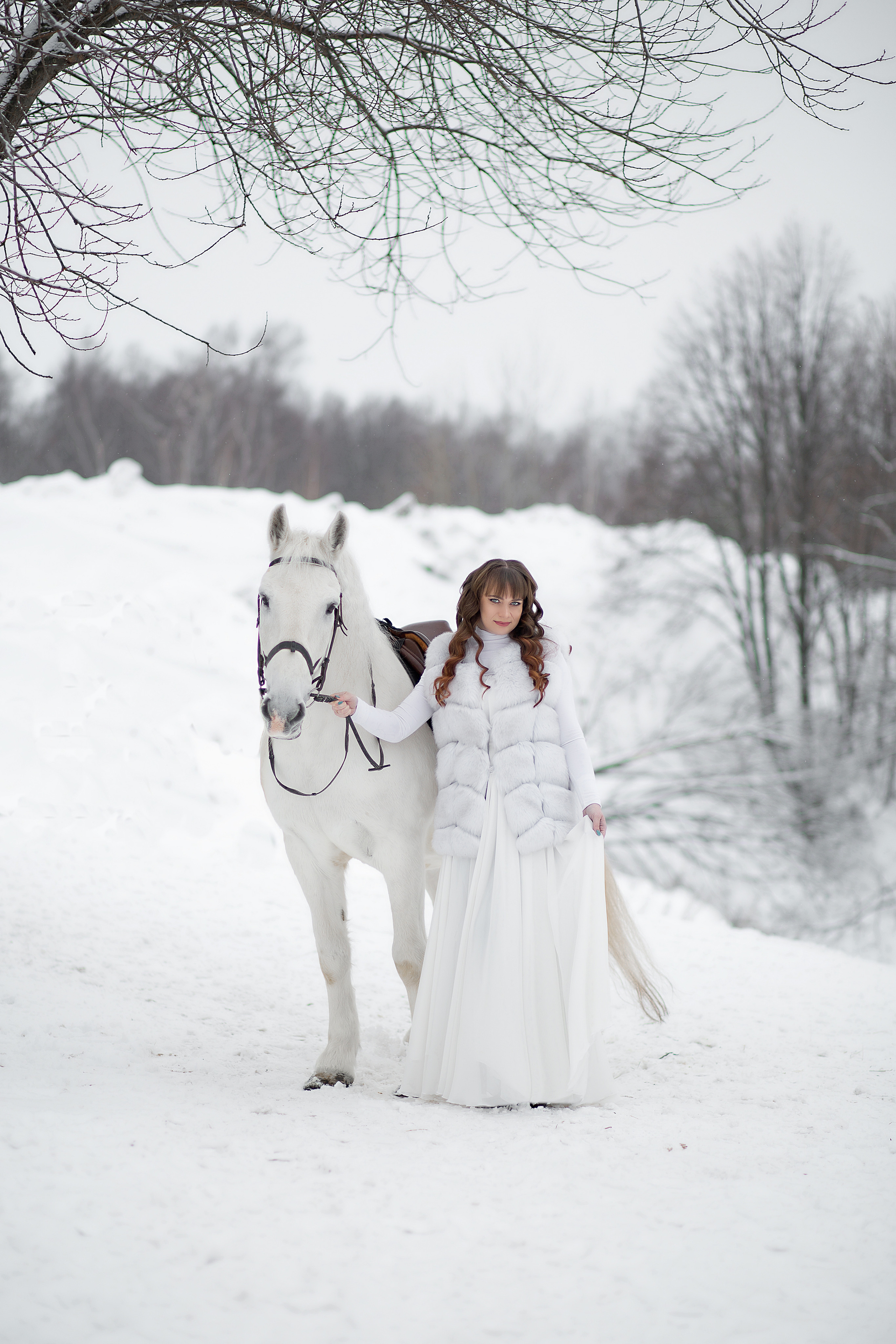 Фотосессия Светы и Воробушка. Фотосессия с лошадьми в Нижнем Новгороде