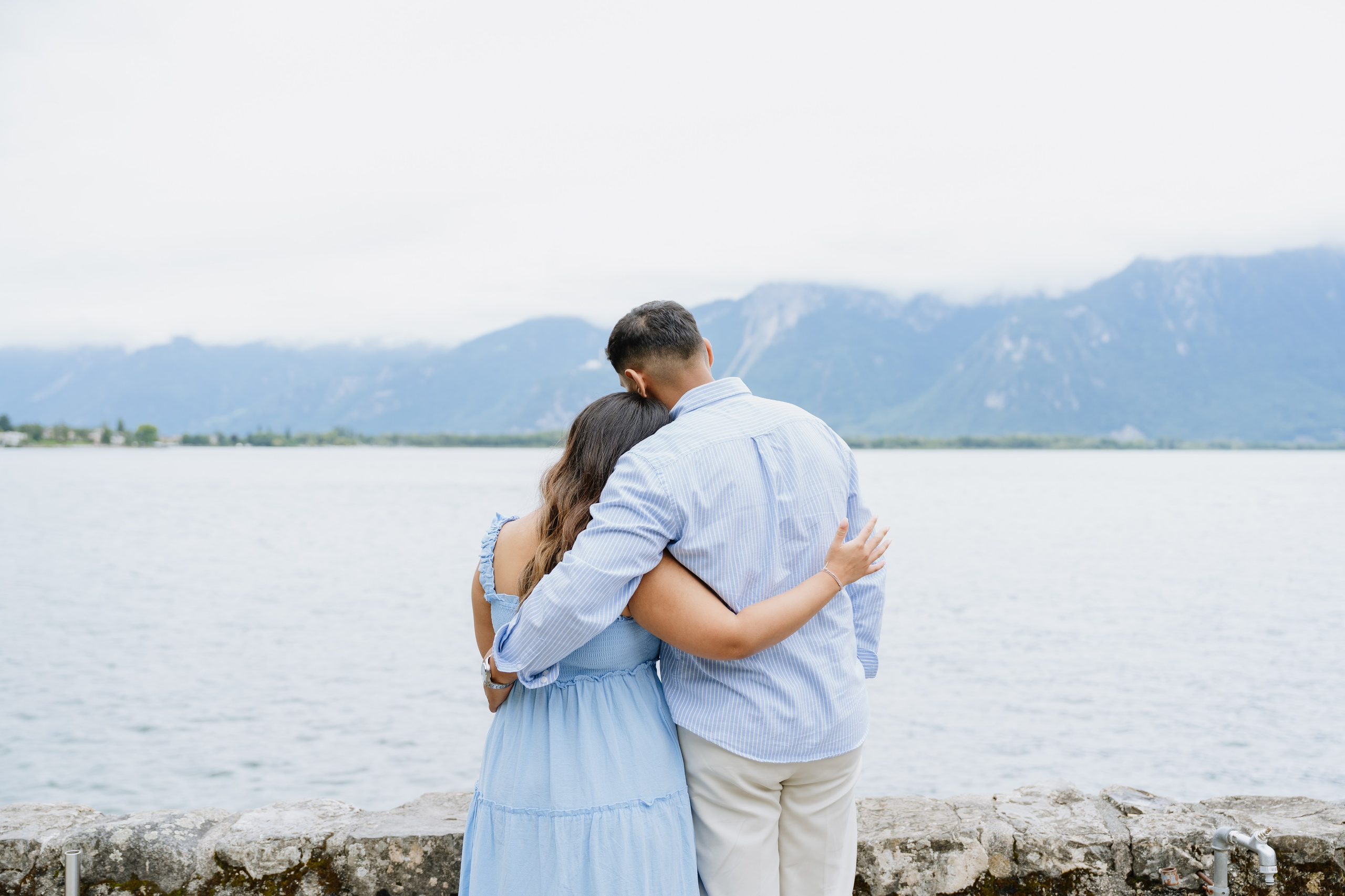 Krishna & Ravi | Proposal Montreux. Professional Wedding Photographer Geneva & Romande Switzerland | Tanya Creator