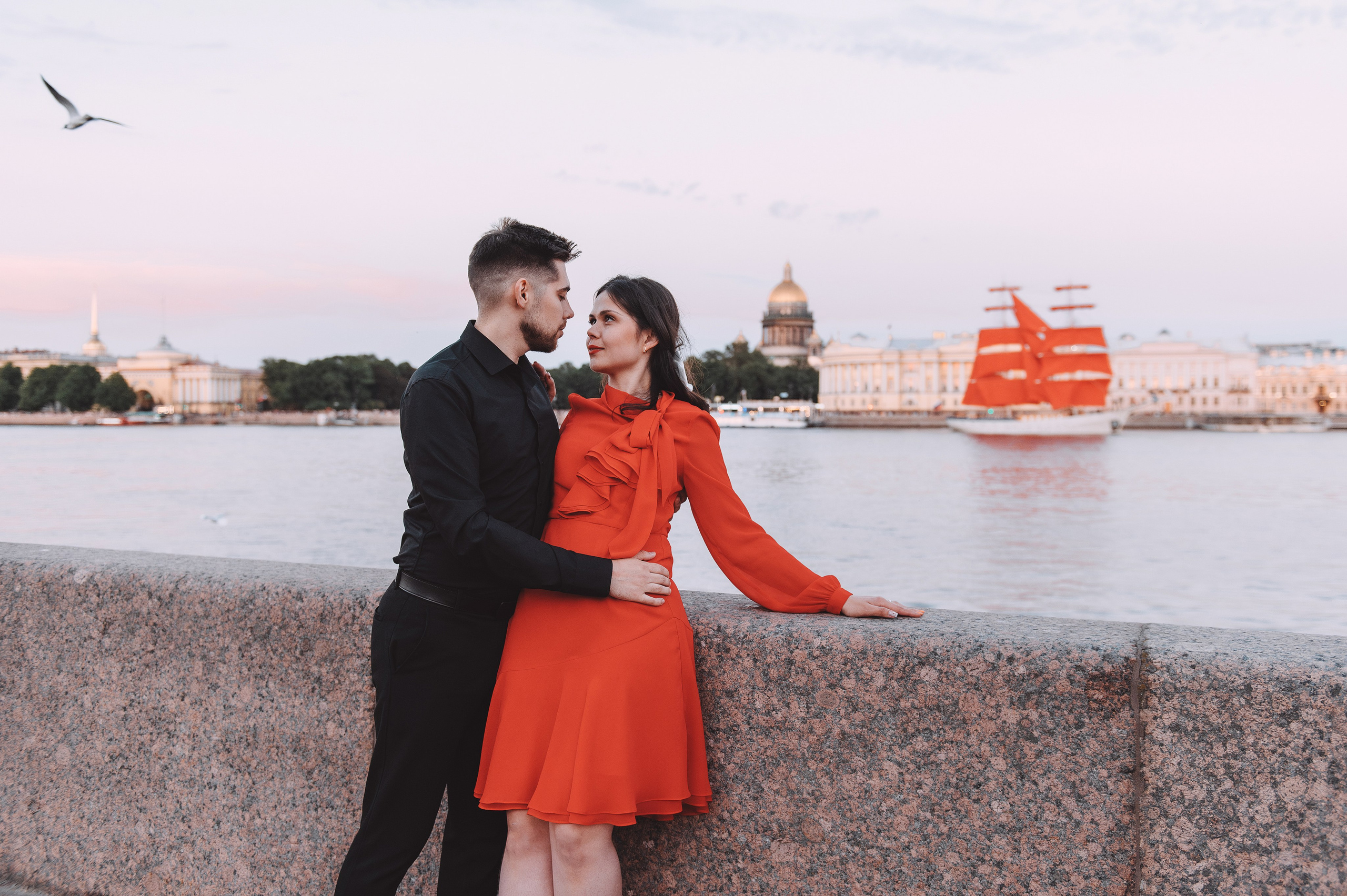 Алые паруса. Карина и Максим. Свадебный и семейный фотограф в Санкт-Петербурге — Мария Черепанова