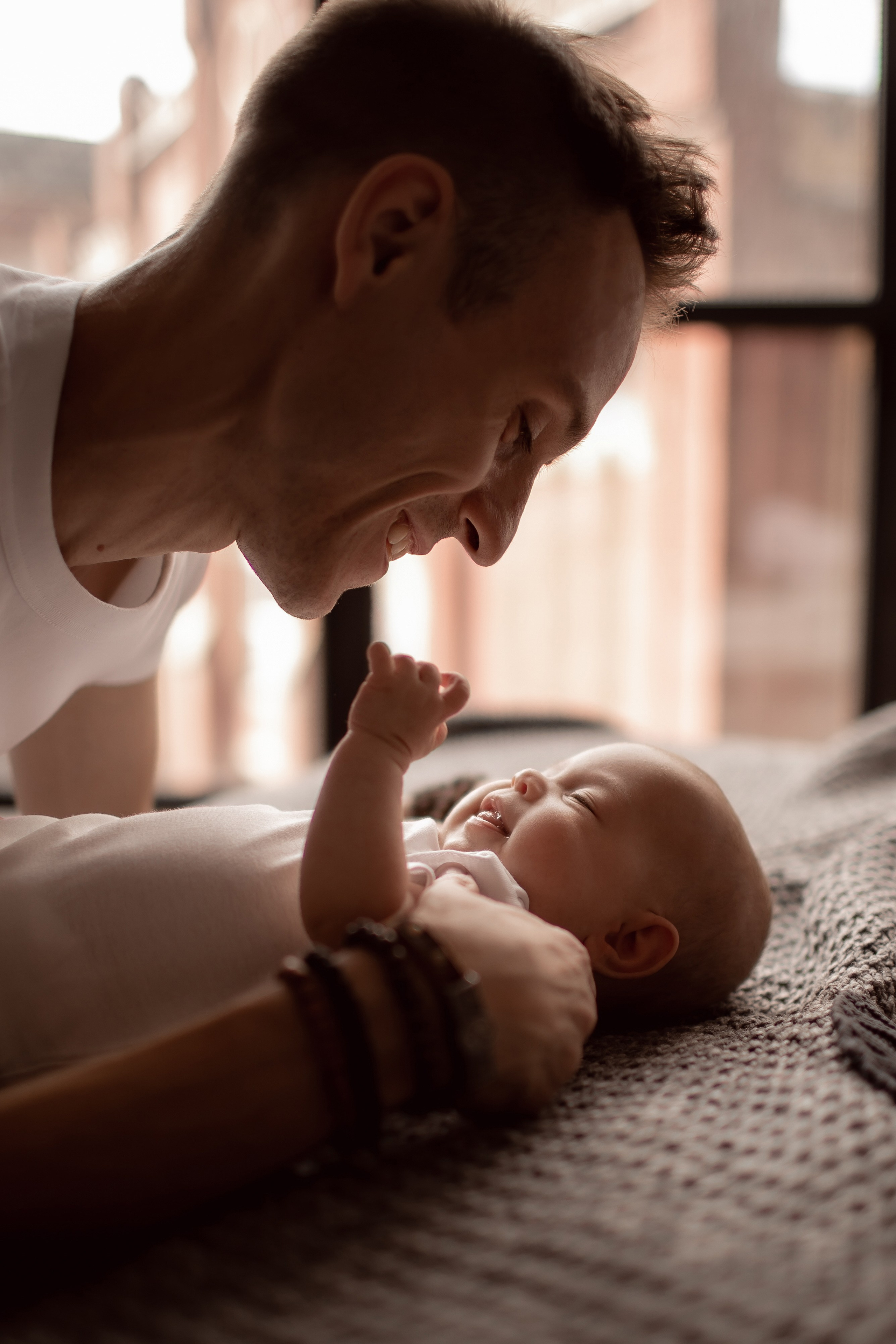 Валерия и Геннадий с крошкой. Семейный фотограф в Москве