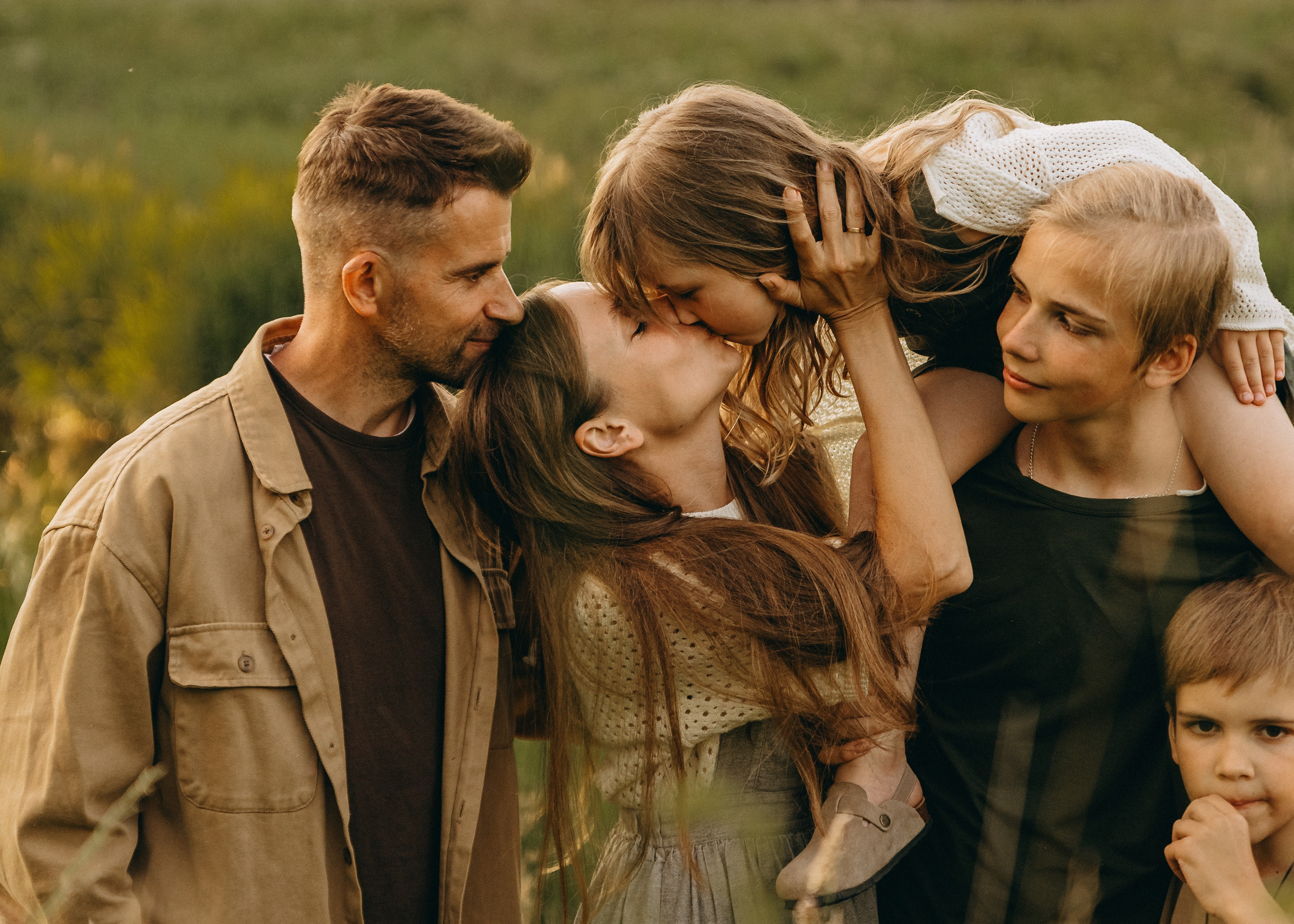 Наталья, Дмитрий, Артем, Леша и Аглая. Семейный фотограф В Москве Александра Дейкун