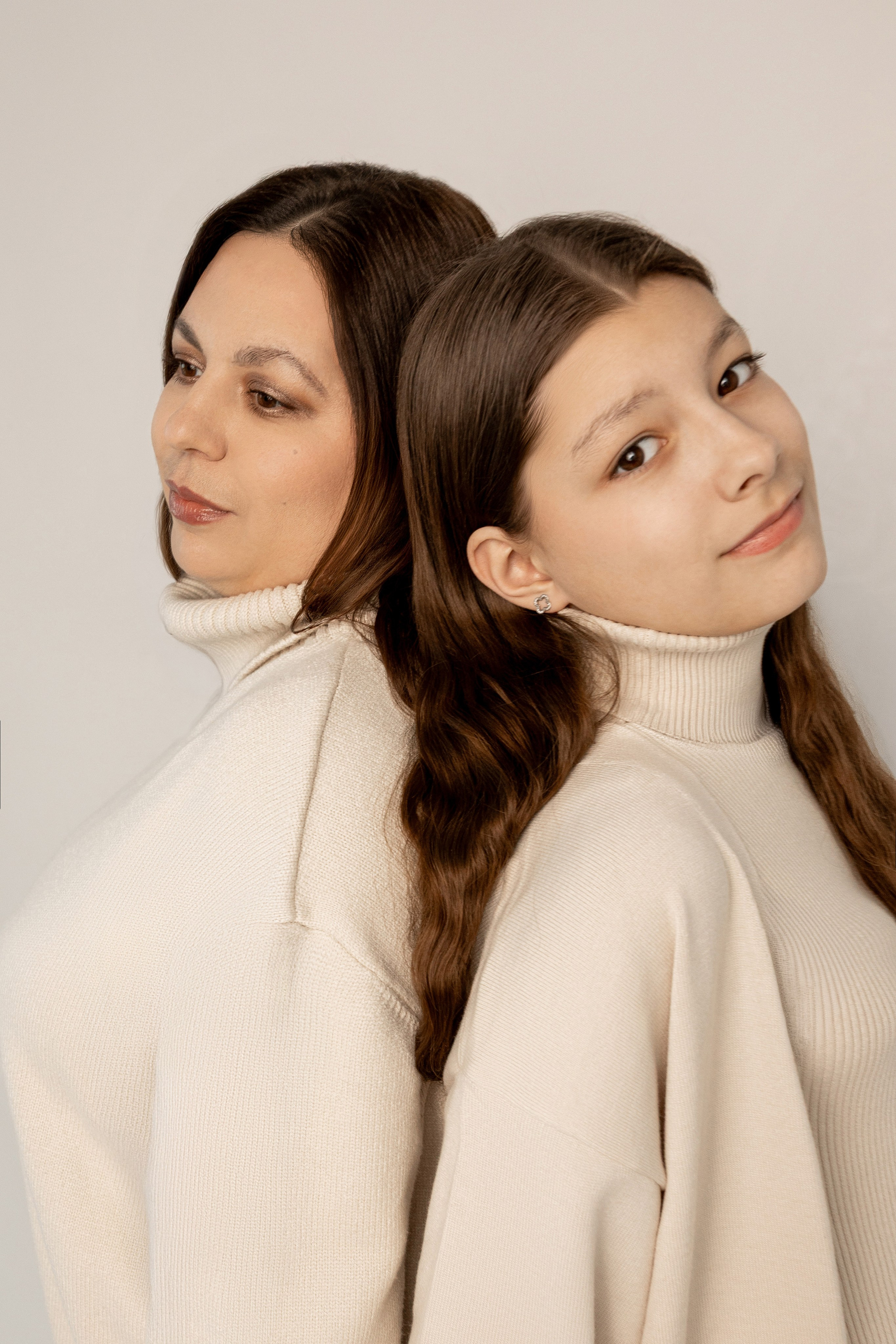 Мама и дочь. Фотограф Екатерина Голицына