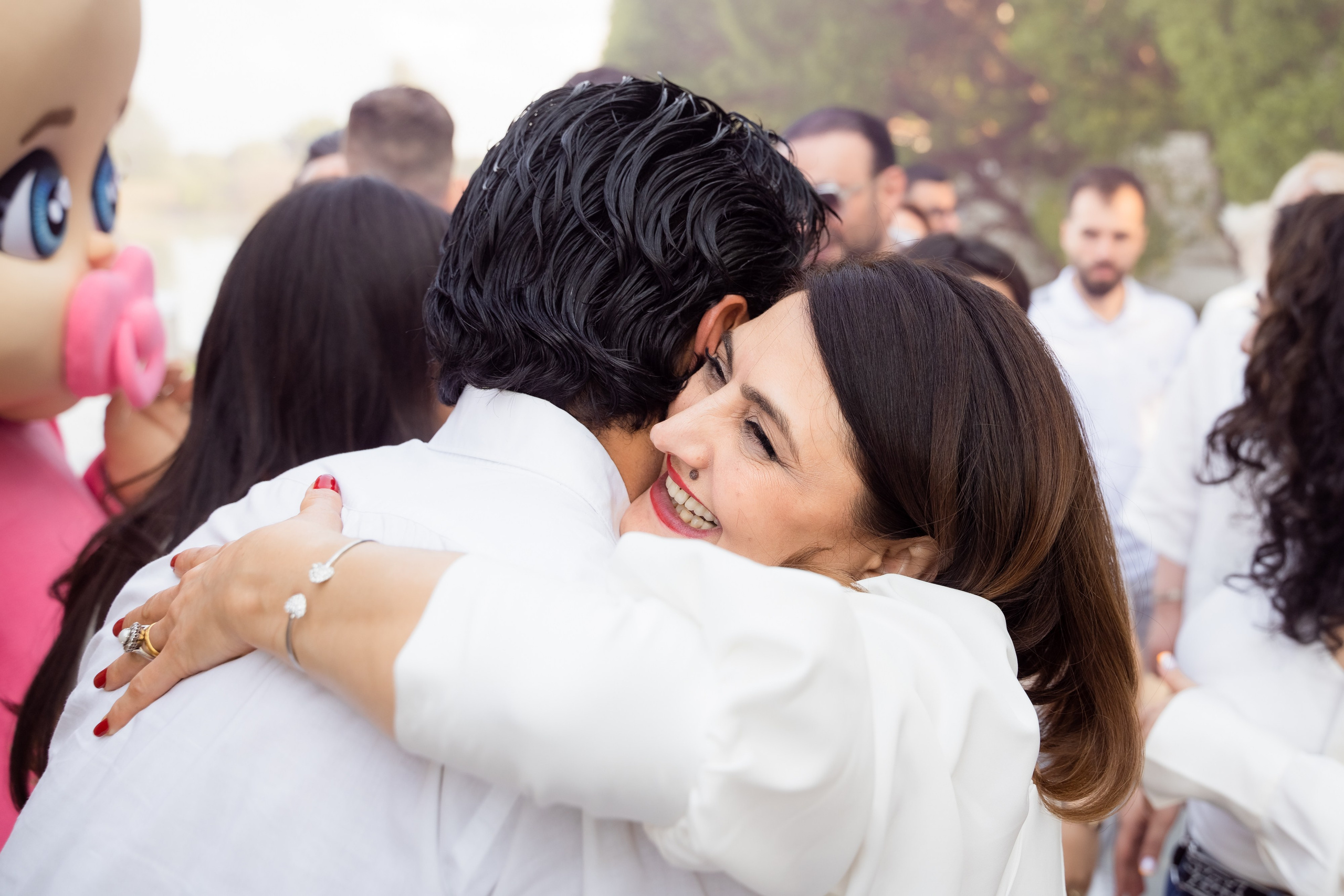 Семейная фотосессия гендер пати день рождения. Портретный и свадебный фотограф Алла Карени Москва