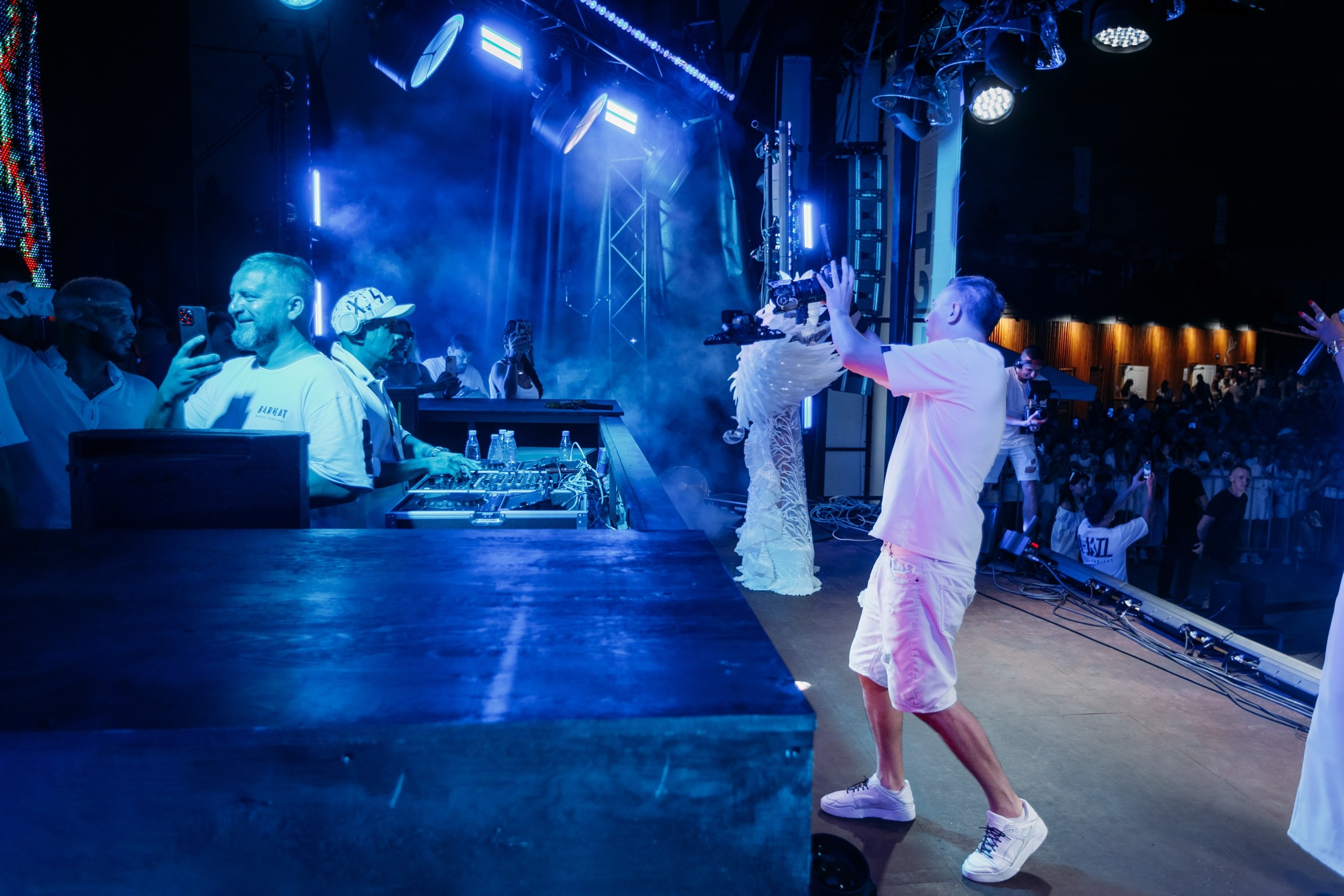 White Party @ Бархат парк. Репортажный фотограф Максим Полянский. Москва, Санкт-Петербург, Красноярск
