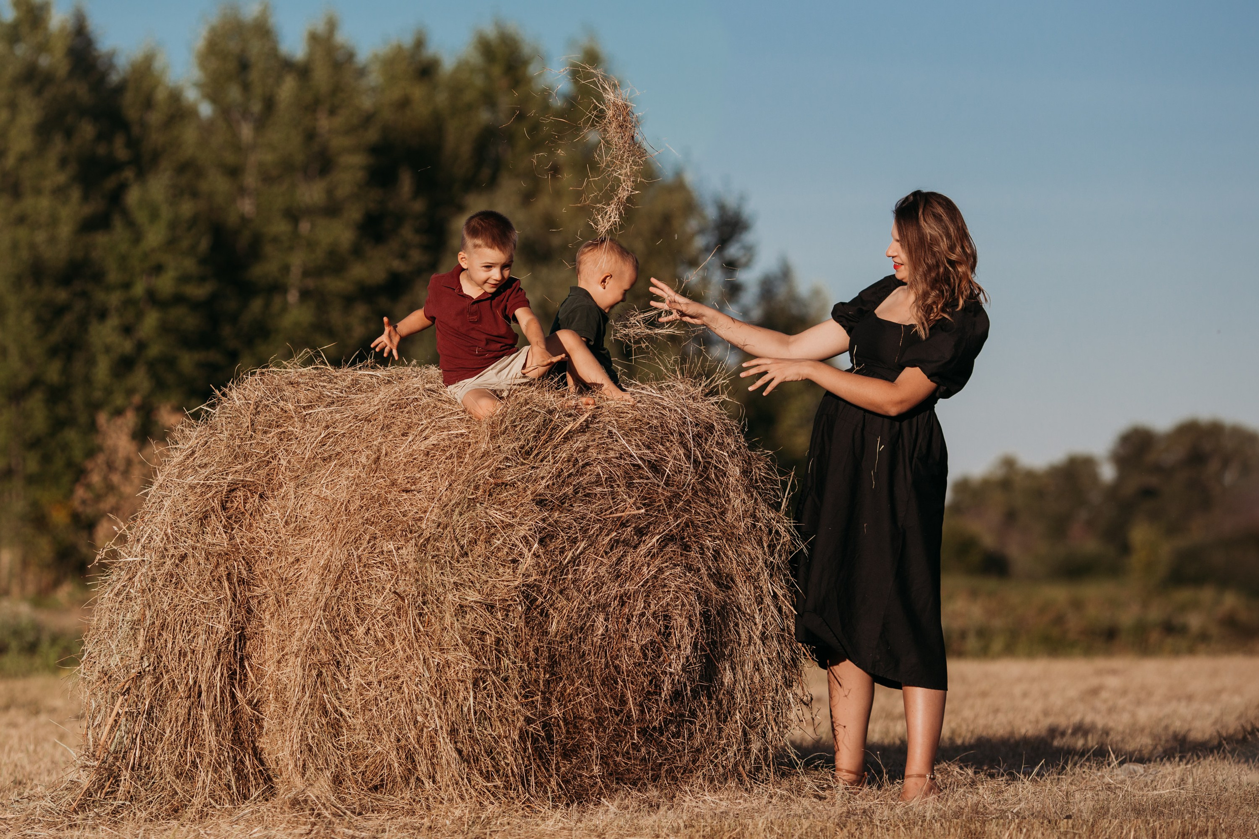 Саша, Аня, Данил, Миша. Семейный фотограф в Волгограде Надежда Головко