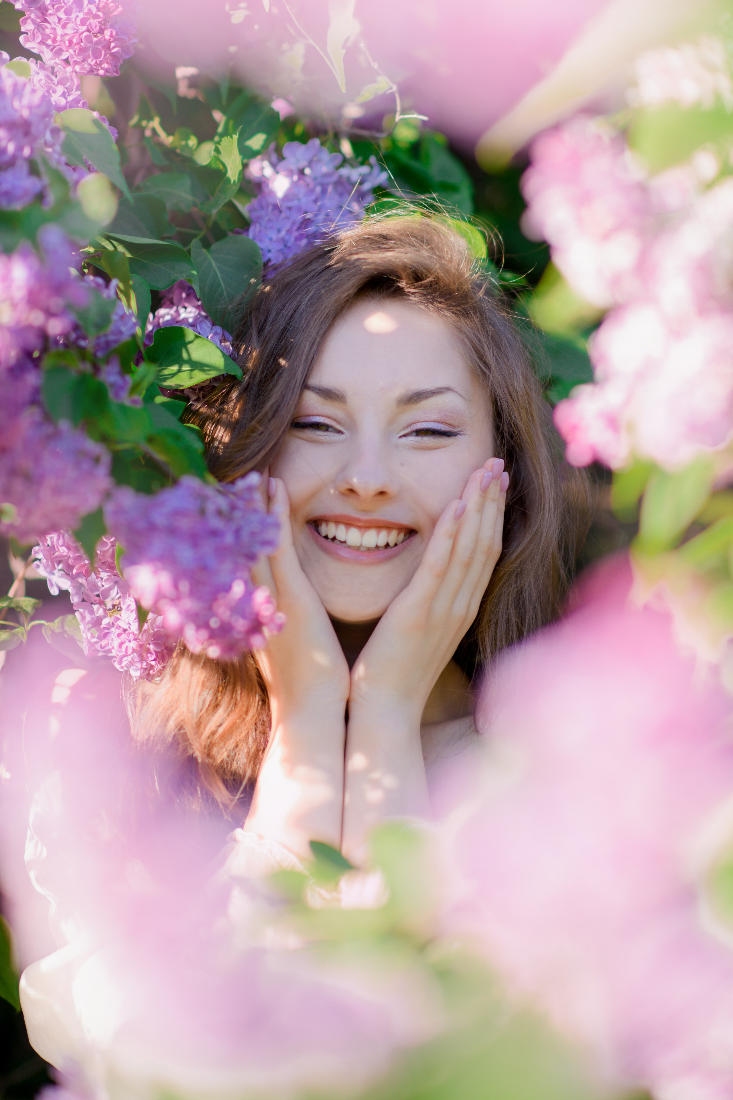 Фотосессия в сиреневом саду. Главная