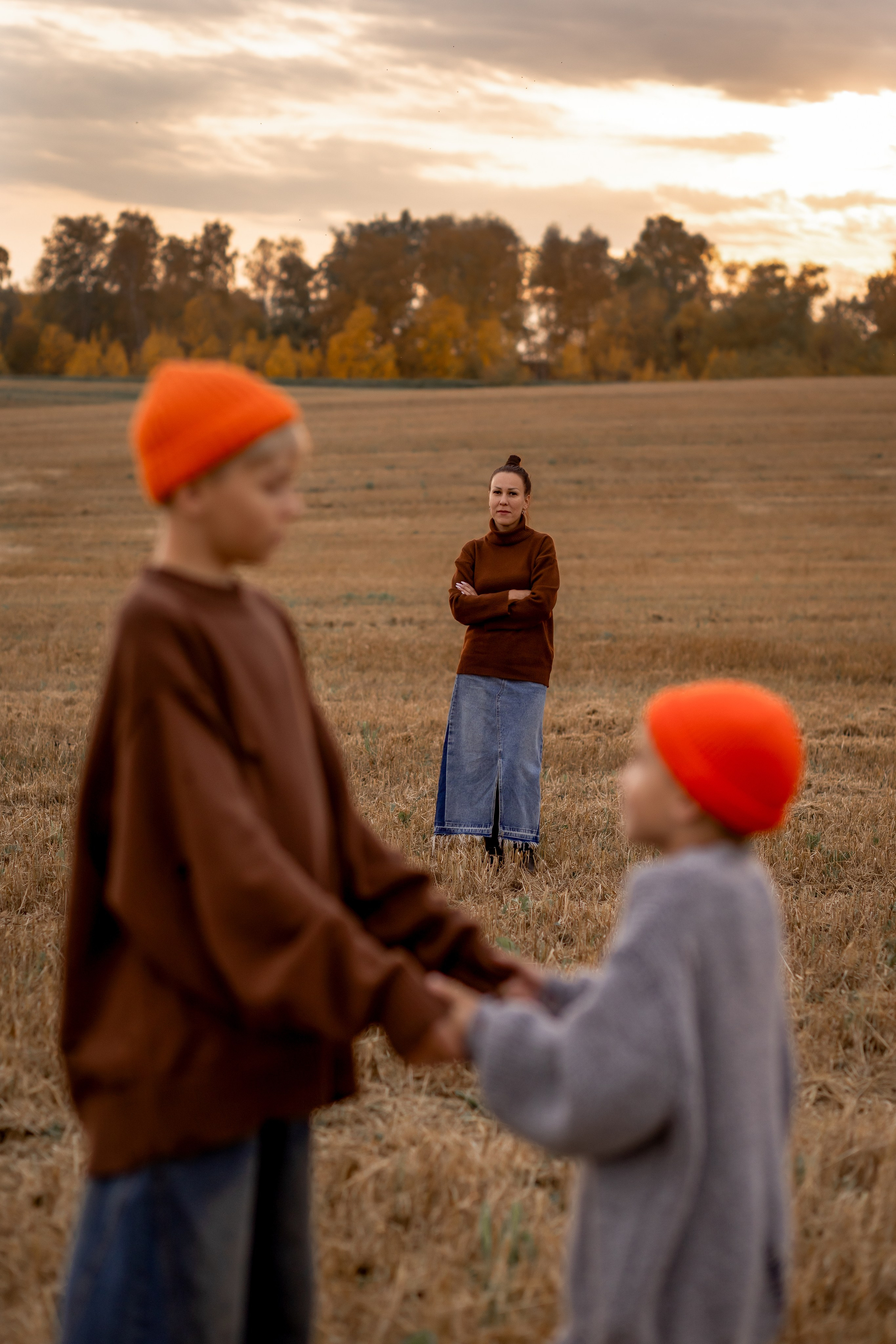 Оранжевое настроение. Детский и семейный фотограф в Красноярске Елена Коровкина