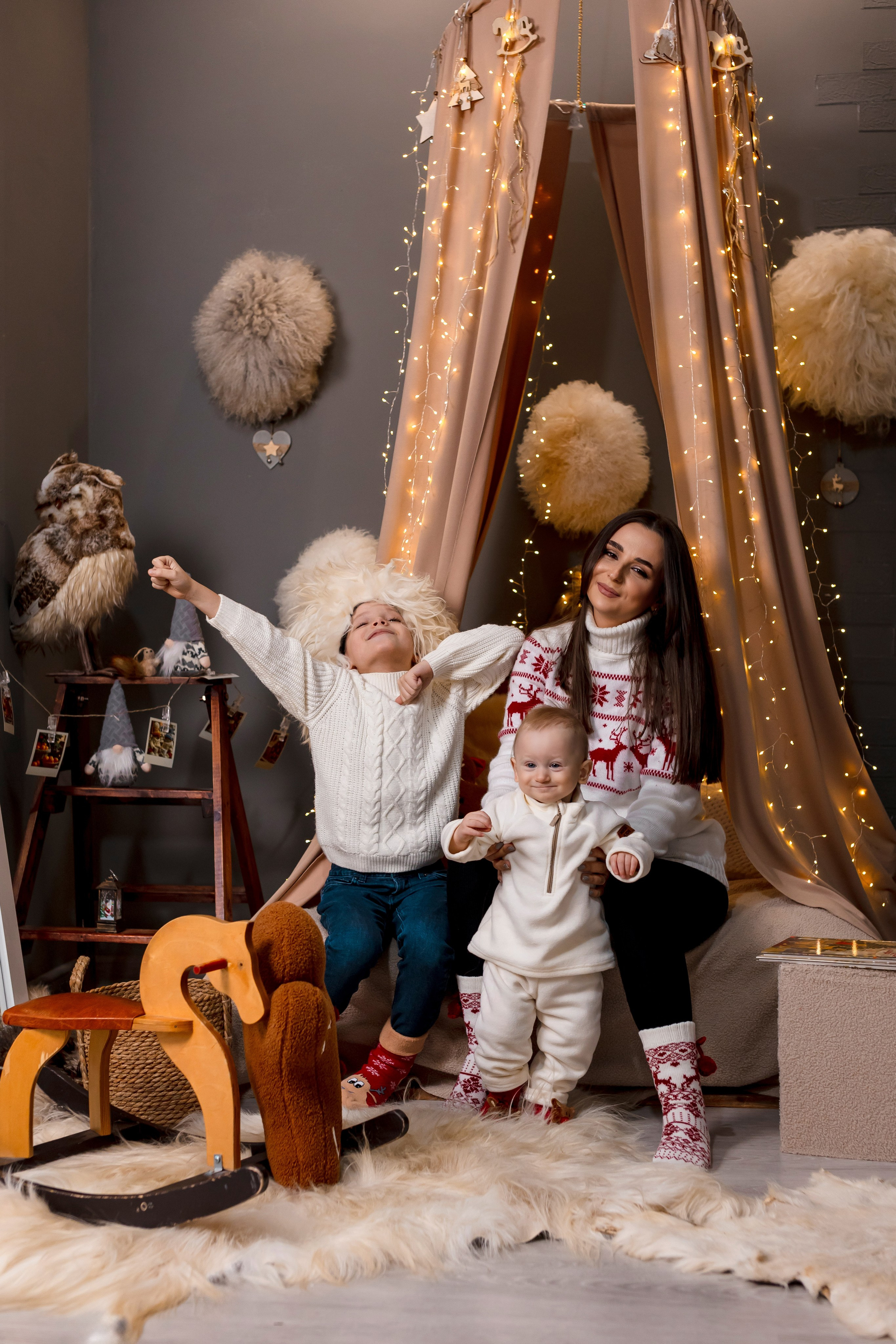 Даша с семьёй. Свадебный и семейный фотограф в Каспийске Алёна Нурмагомедова