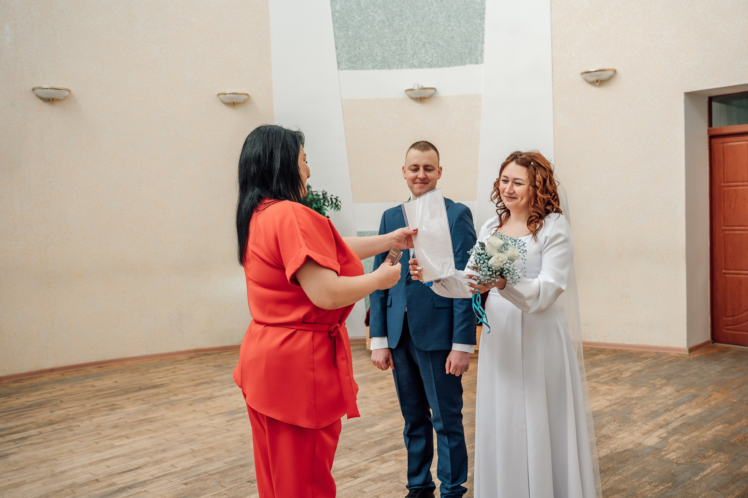 Зимняя свадьба Алексея и Марины. Фотограф Юлия Паськова, город Бирюч