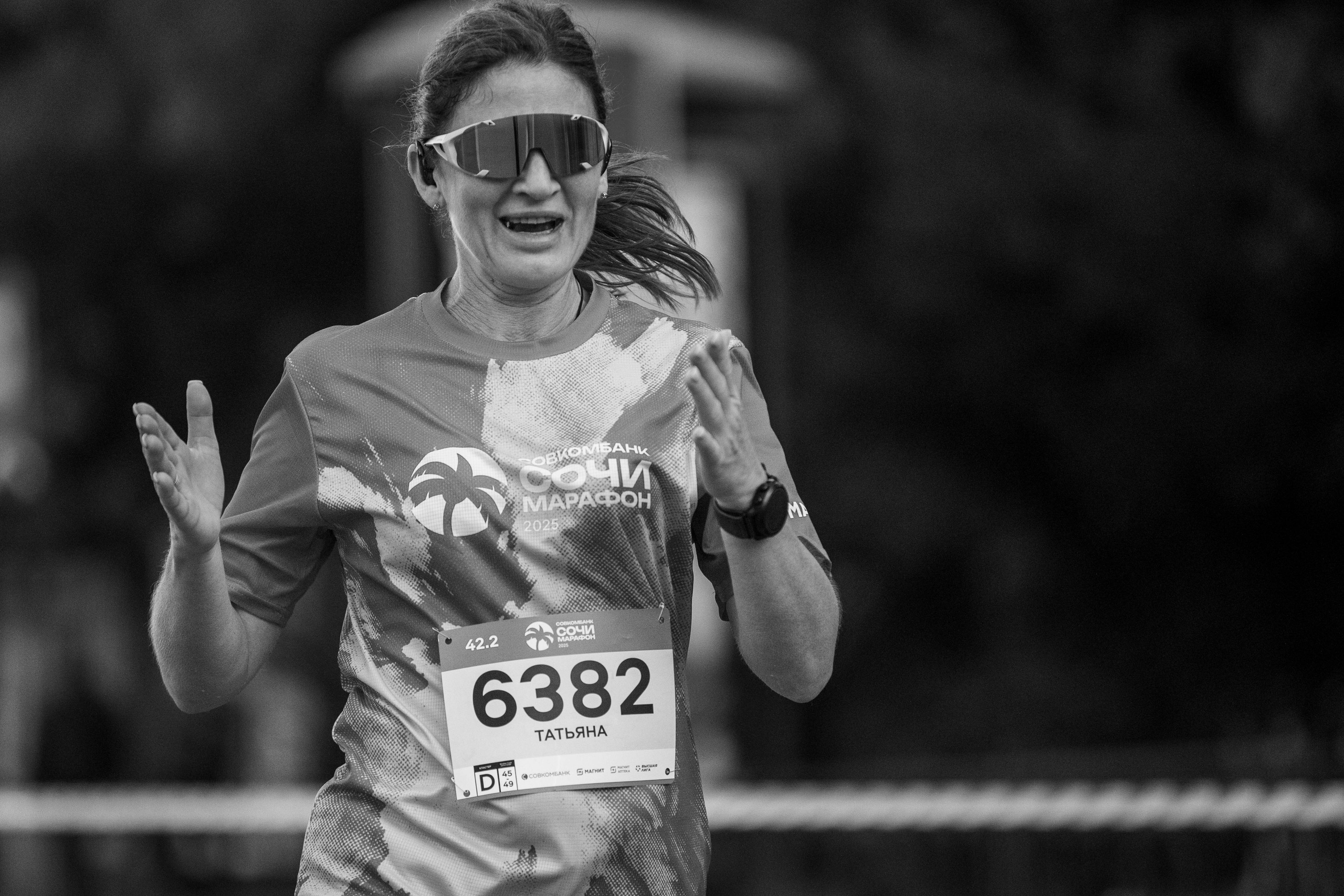 Сочи Марафон по бегу — 2025.11.03. Фотограф из Сочи Регина Труфанова