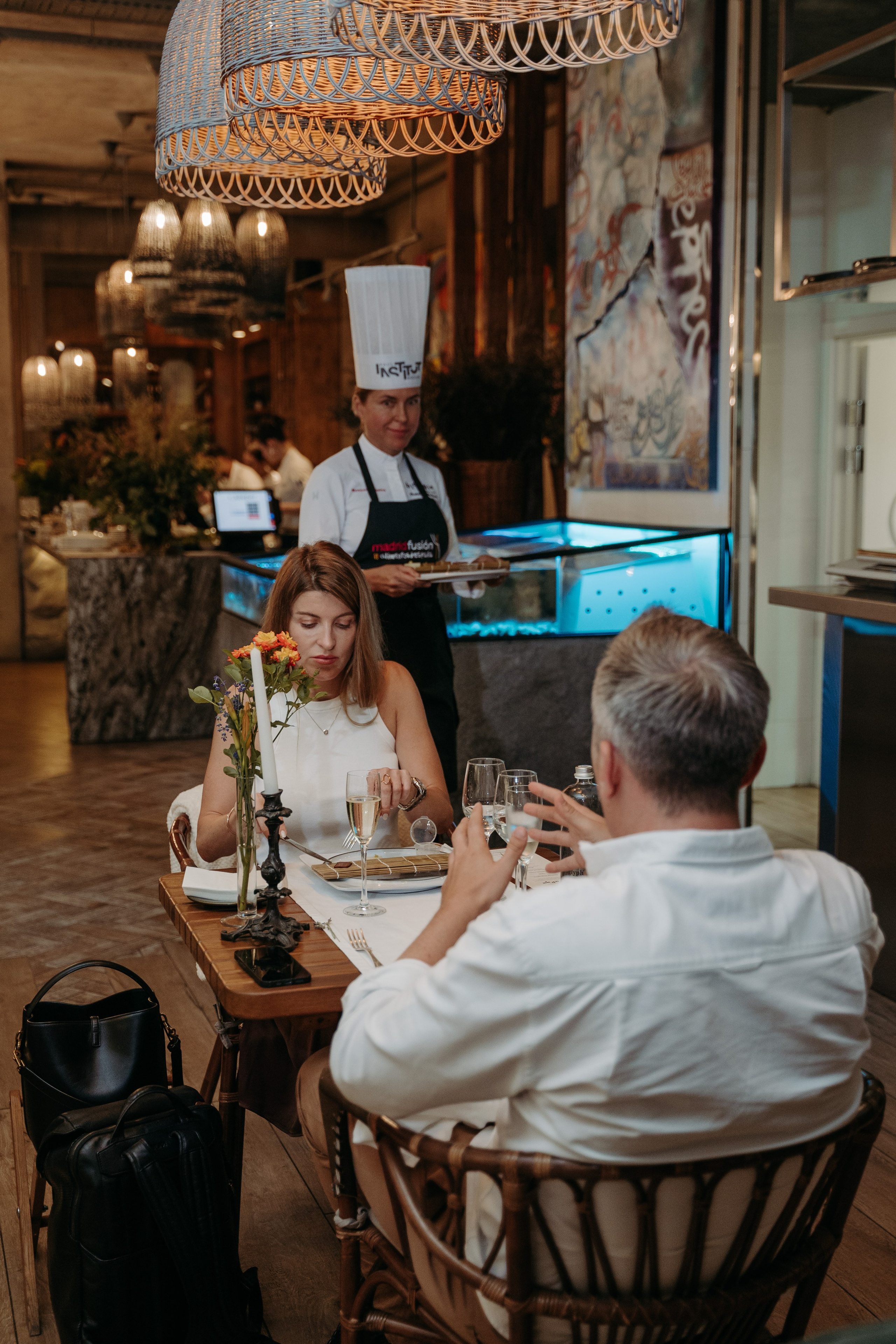Открытый ужин с Mishlen Шеф Поварами. Репортажный и свадебный фотограф в Москве Рая Небогатова