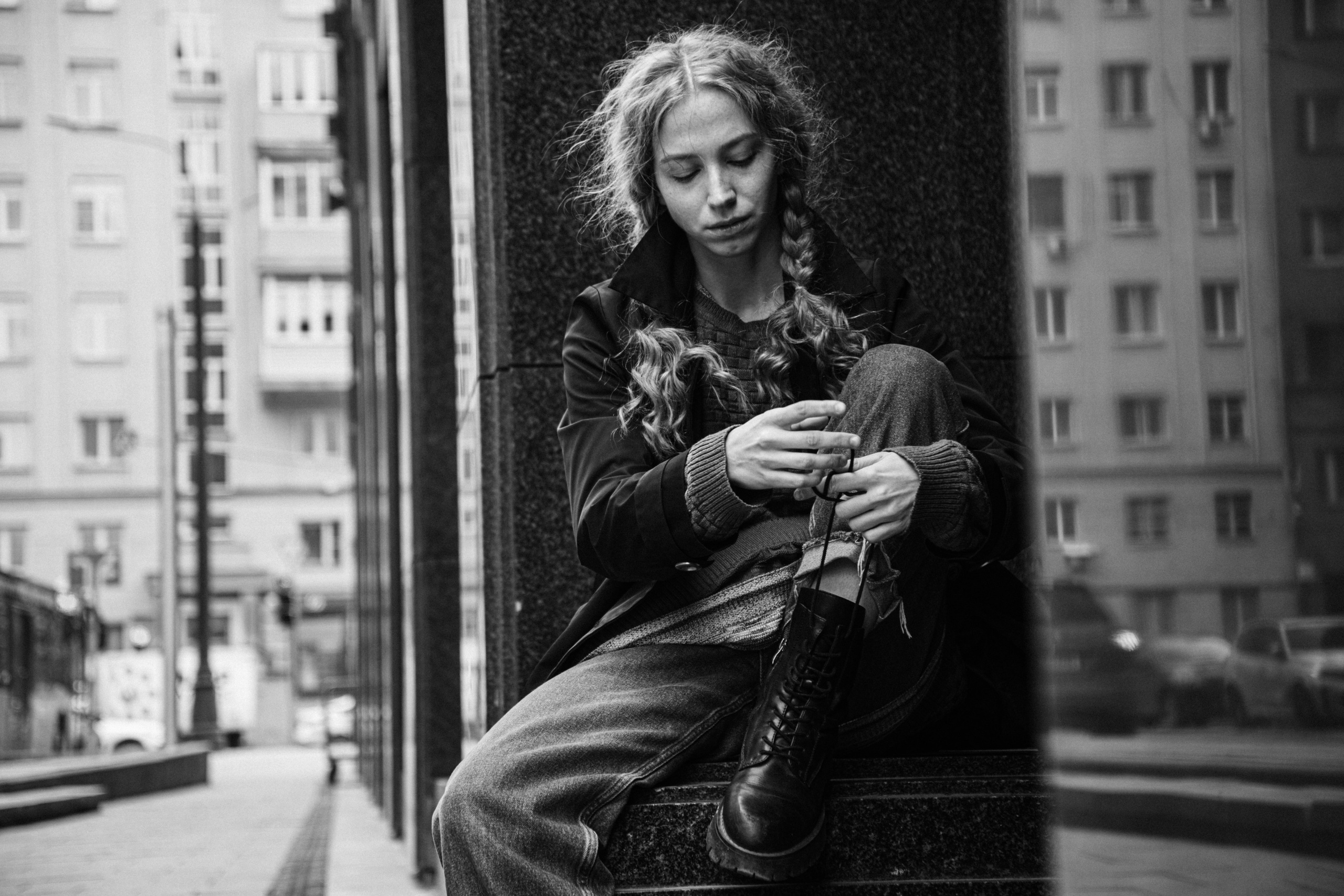 Мои ч/б работы. Портретный фотограф Марина Щеглова в Москве