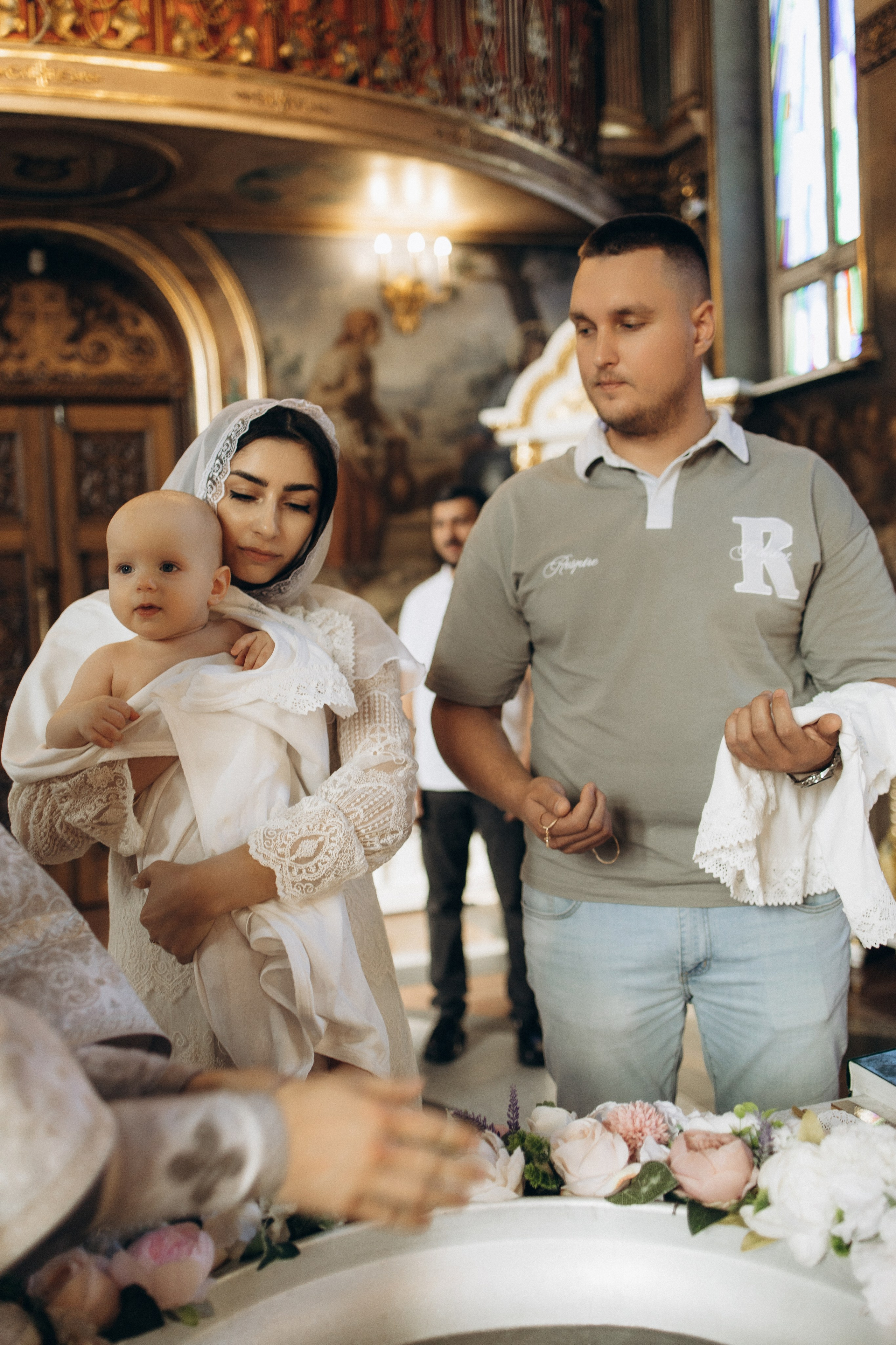 Крещение Арины. Самый теплый фотограф в Краснодаре Рябоконь Ксения