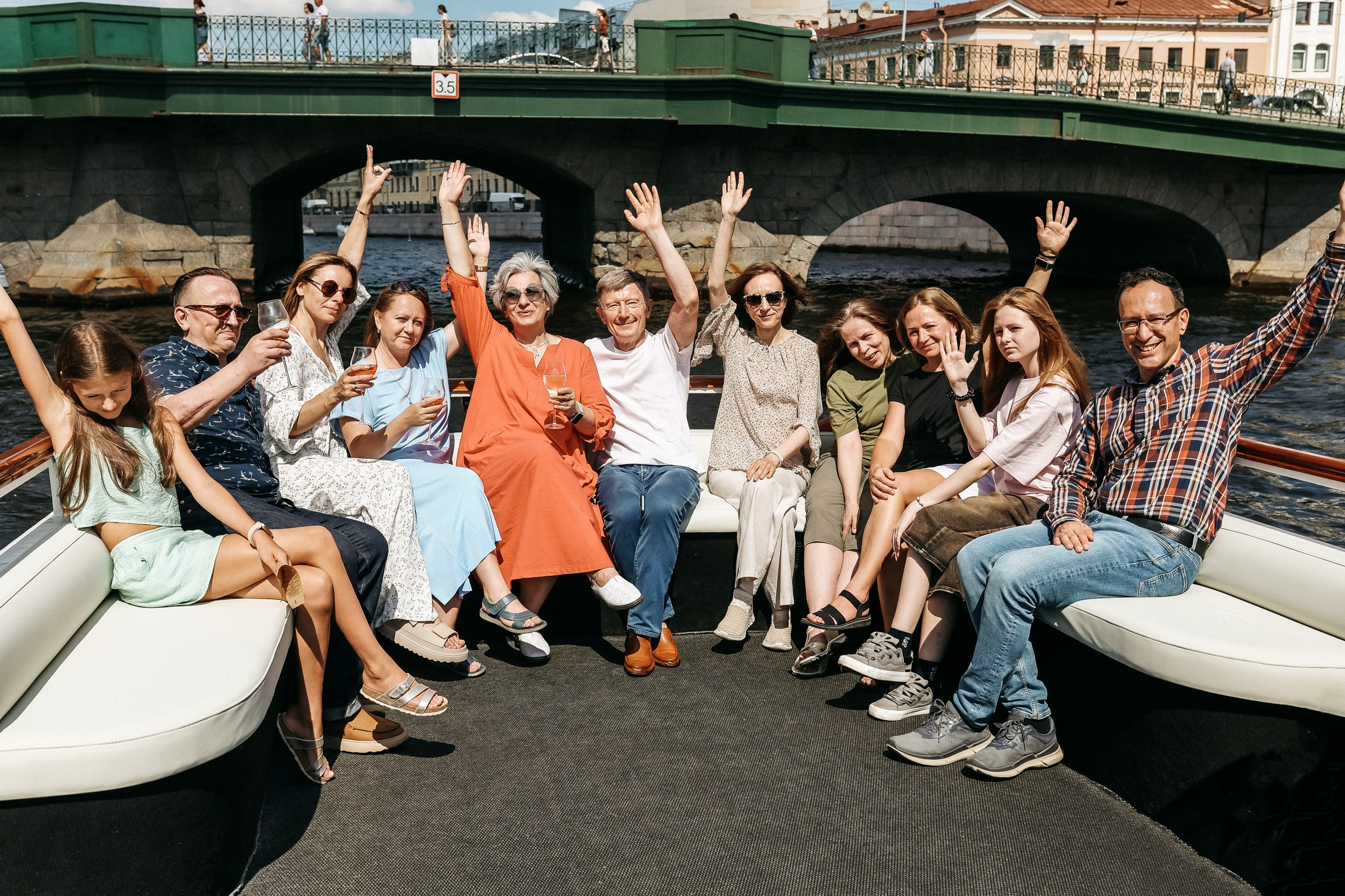 Репортажный фотограф на кораблик Питер