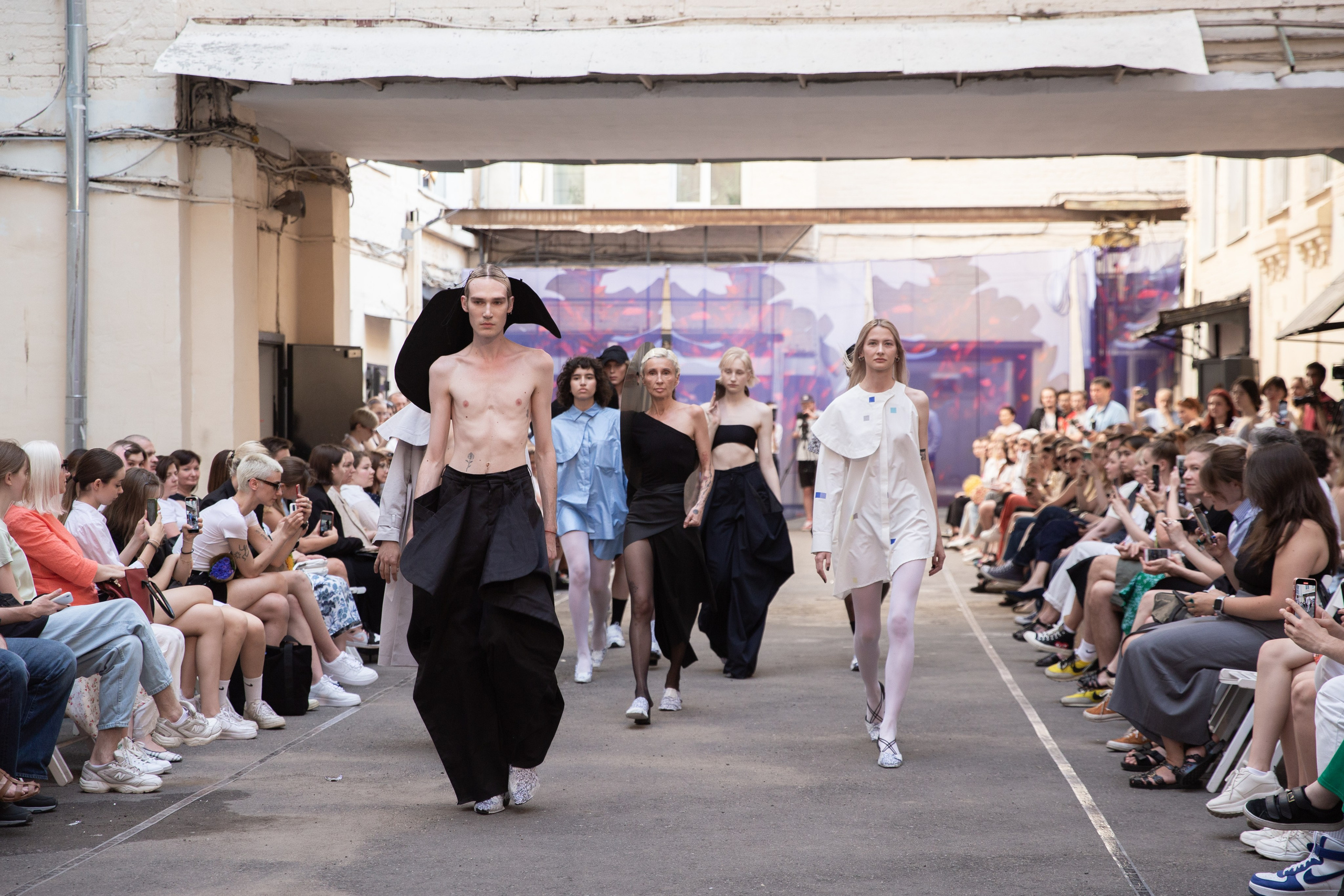 Показ ❘ HSE. Фотограф Полина Треногина