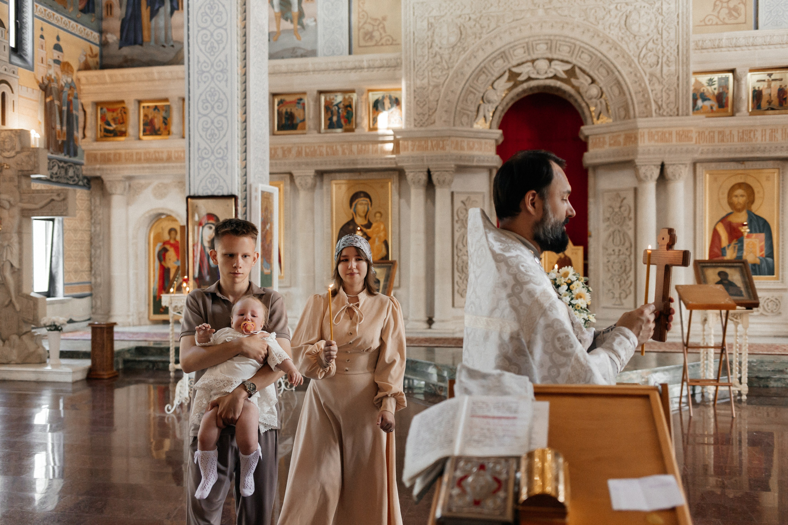 Крещение Екатерины. Семейный и детский фотограф в Нижнем Новгороде Буслаева Мария