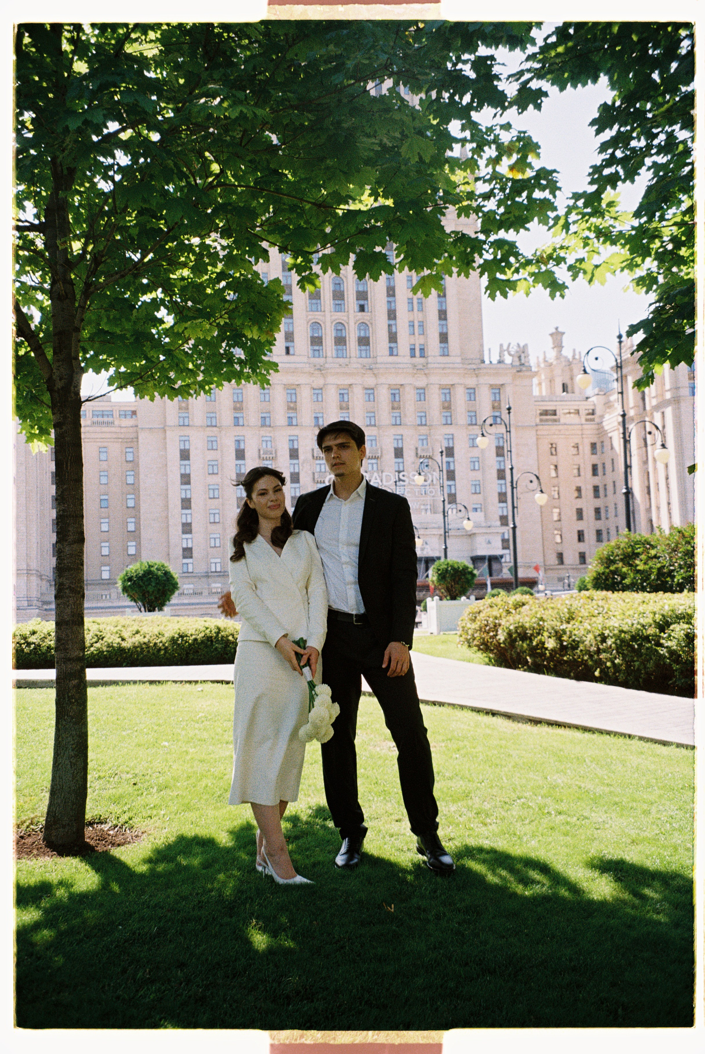 На плёнку (Таня и Ахмед). Фотограф в Москве — Евгения Прокопенко