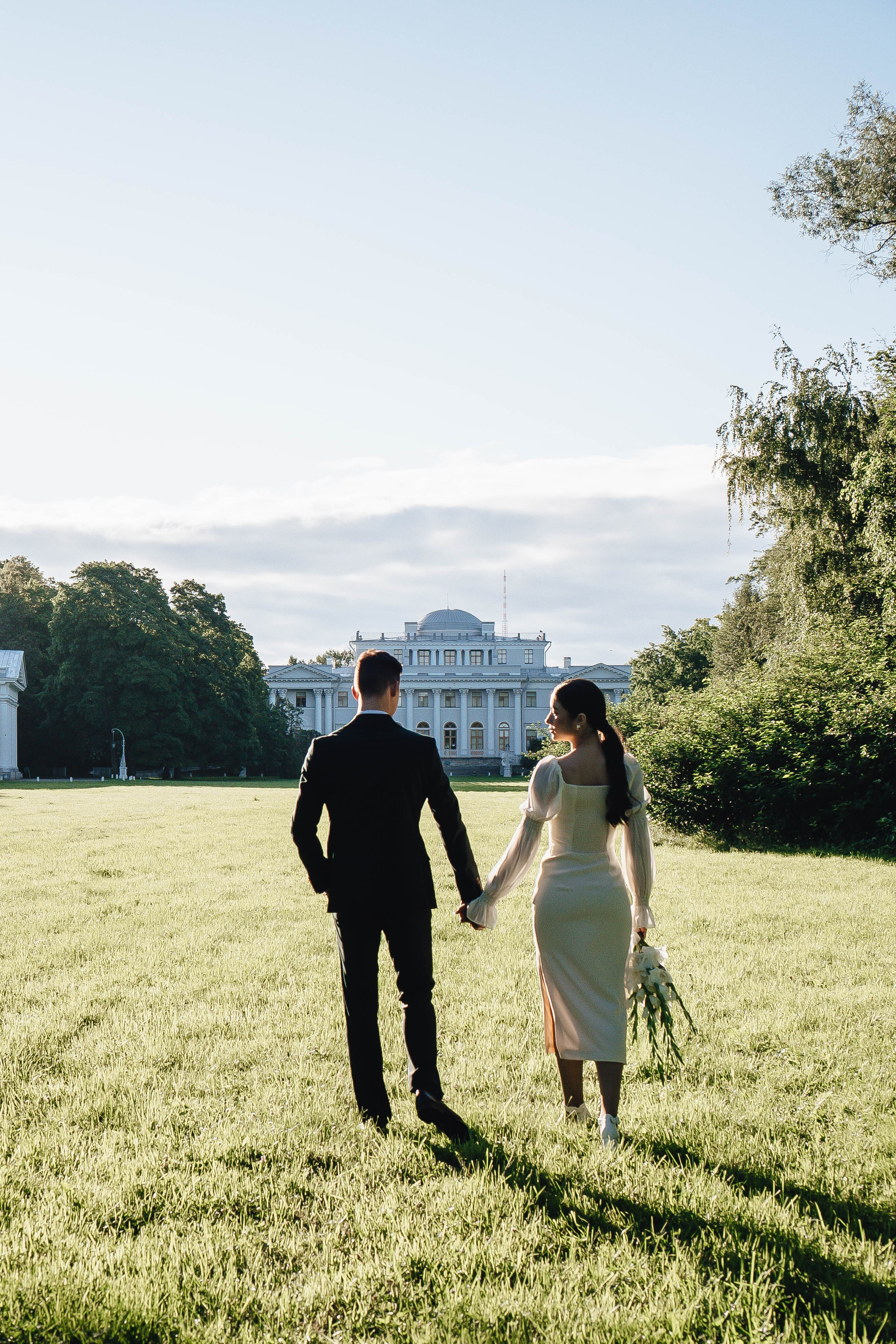 СВАДЕБНАЯ СЬЕМКА НА РАССВЕТЕ НА ЕЛАГИНОМ ОСТОРОВЕ. Профессиональный фотограф, Санкт-Петербург — Виктория Богомолова