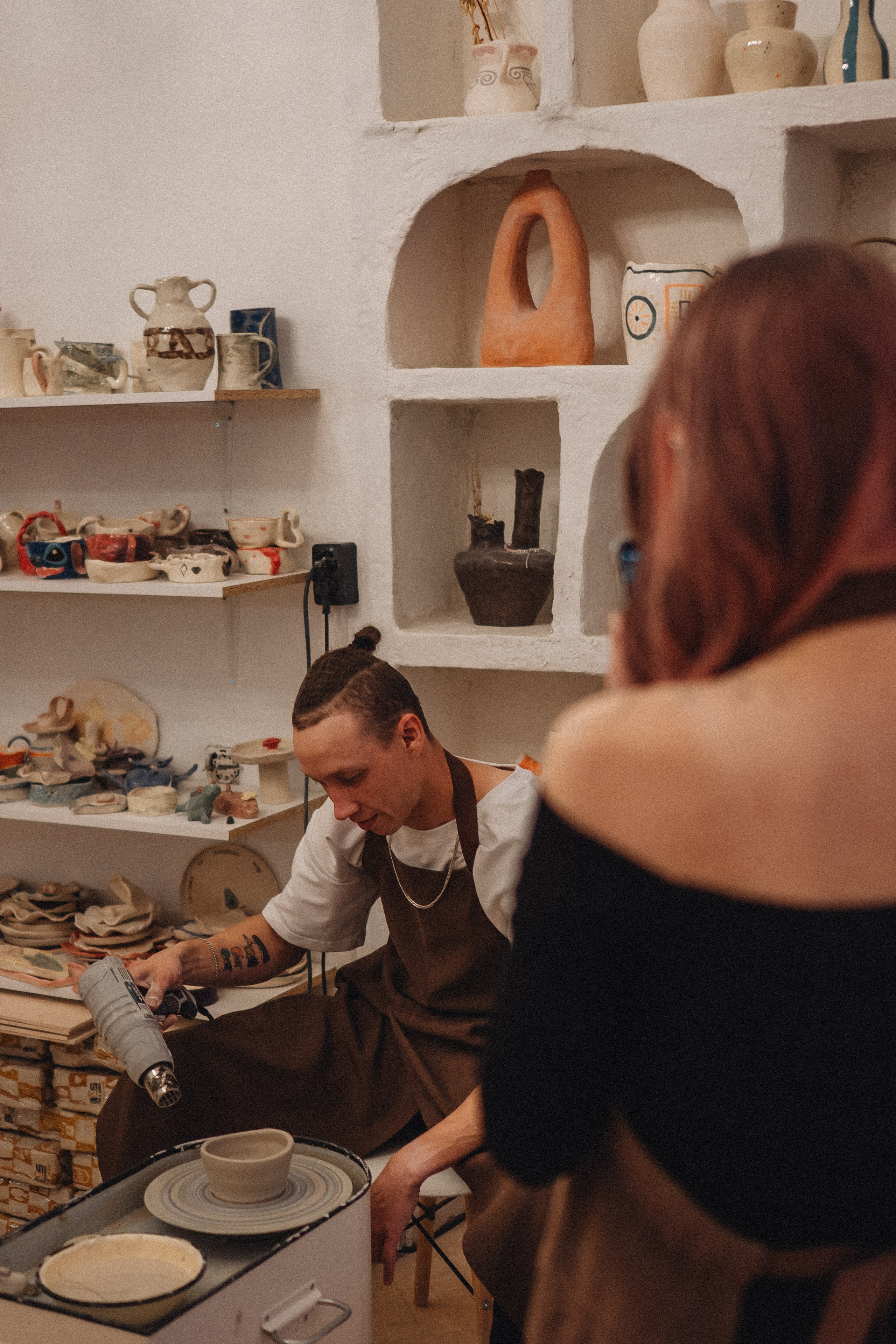 СВИДАНИЕ В ГОНЧАРНОЙ МАСТЕРСКОЙ. Профессиональный фотограф, Санкт-Петербург — Виктория Богомолова