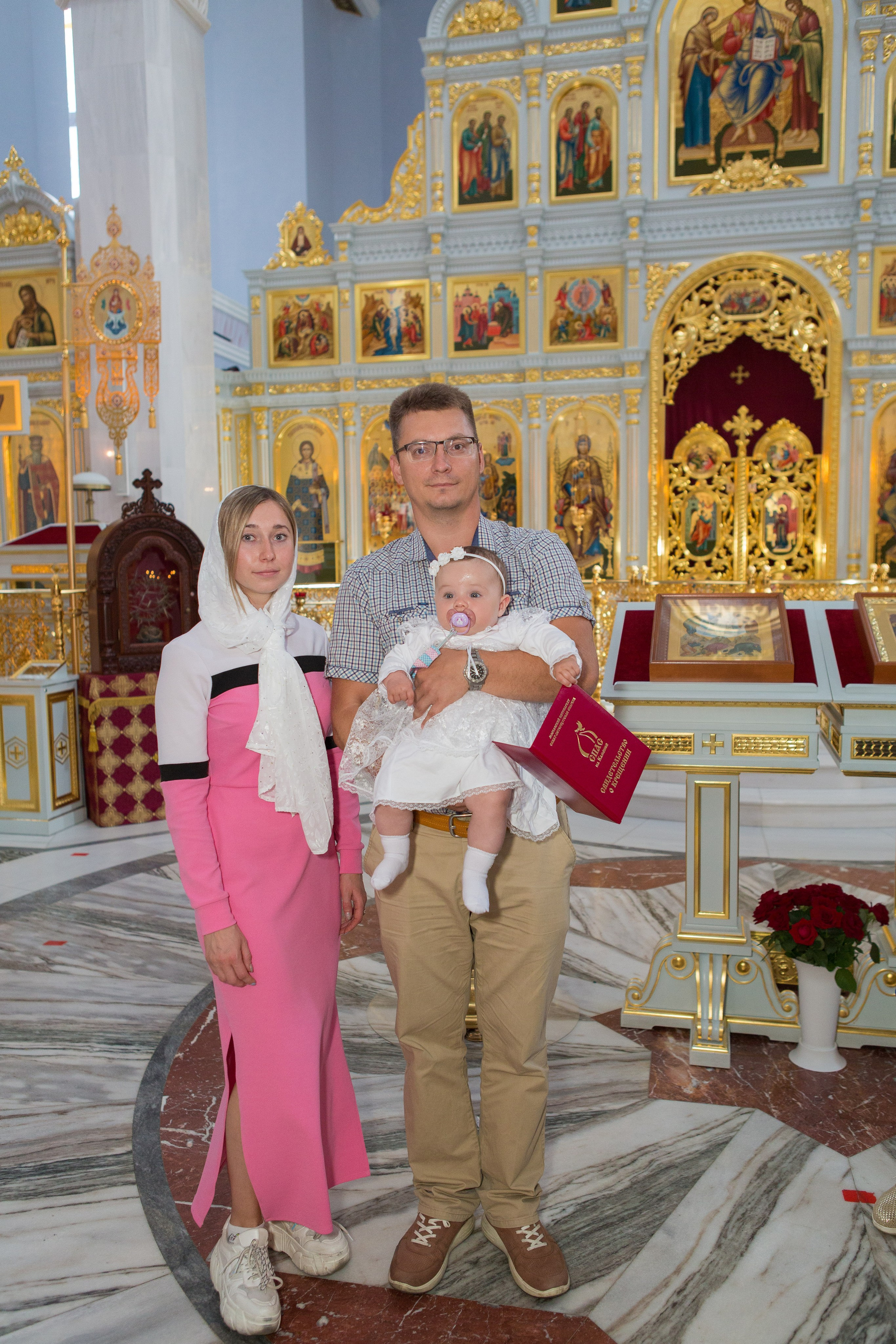 Крещение Вероника. Фотограф Александр Заломаев