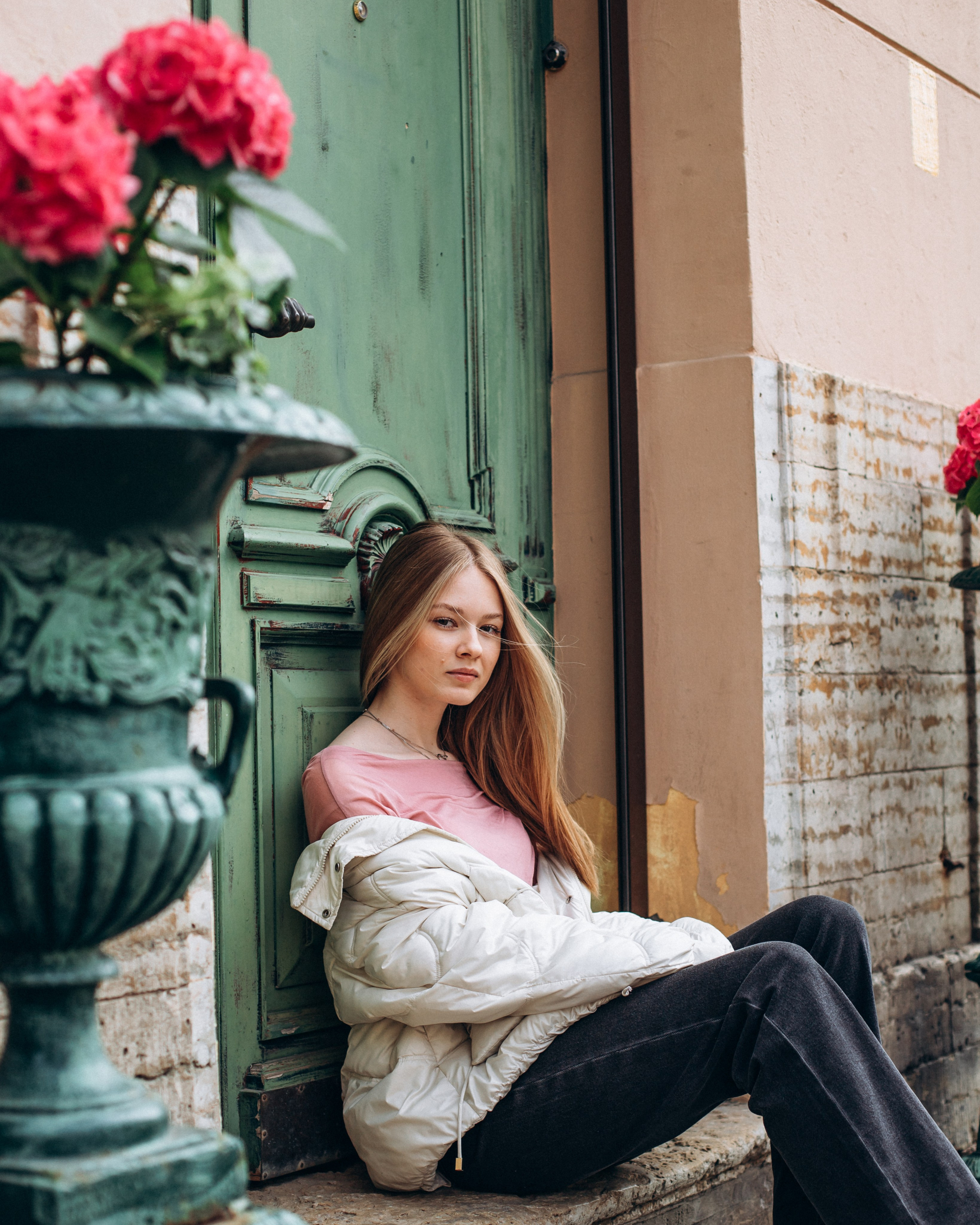 Юлия в мае. Фотопрогулка в Петербурге. Индивидуальный и семейный фотограф в Санкт-Петербурге
