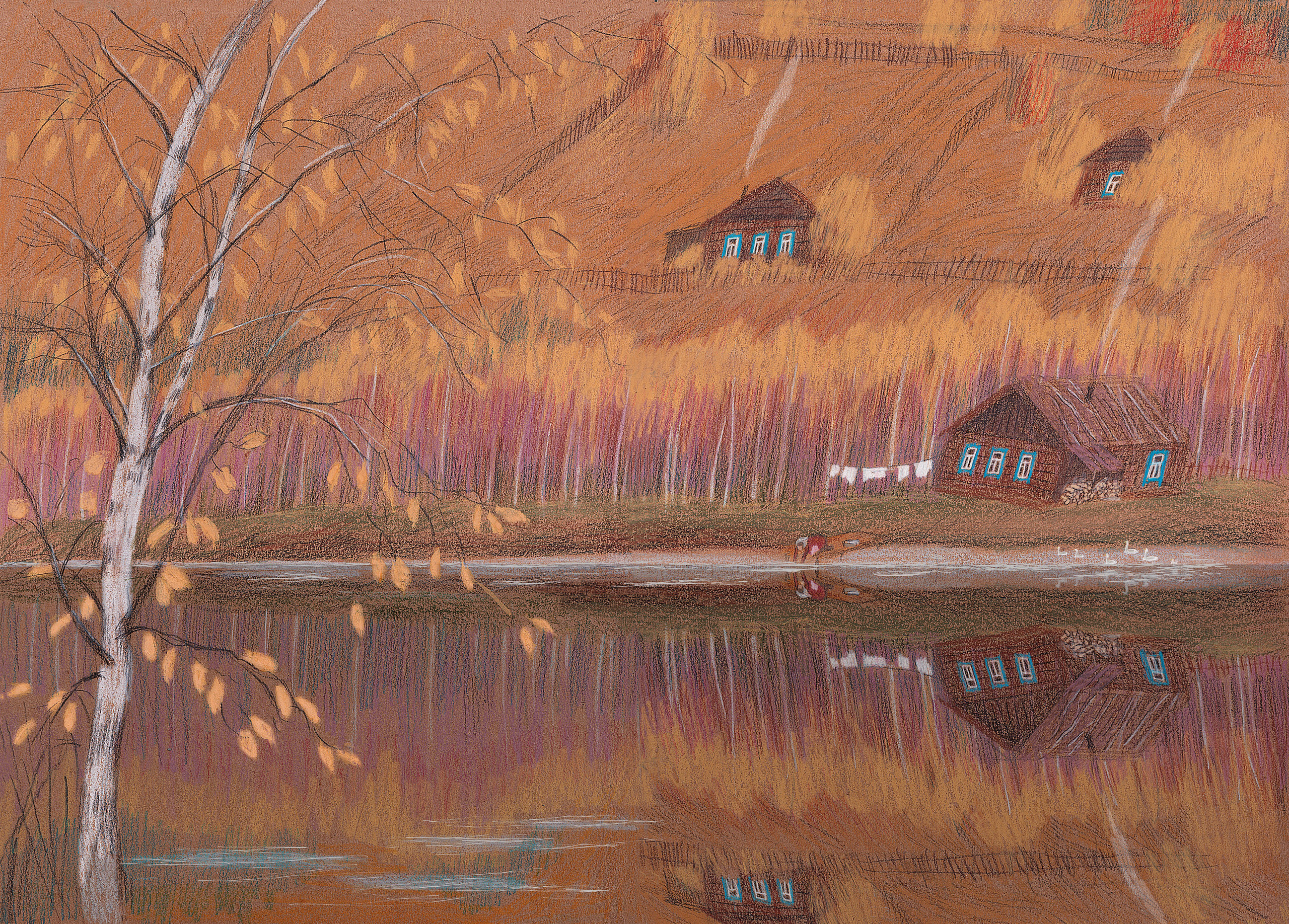 Книга «Эта улица мне знакома» Сергей Есенин. Художник Карина Милосердова