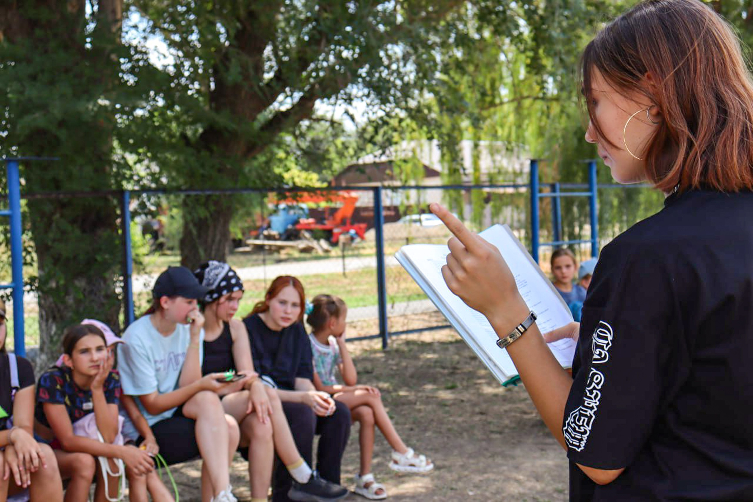 Пришкольный лагерь. Портретный и репортажный фотограф в Краснодаре — Анжелика Романовна