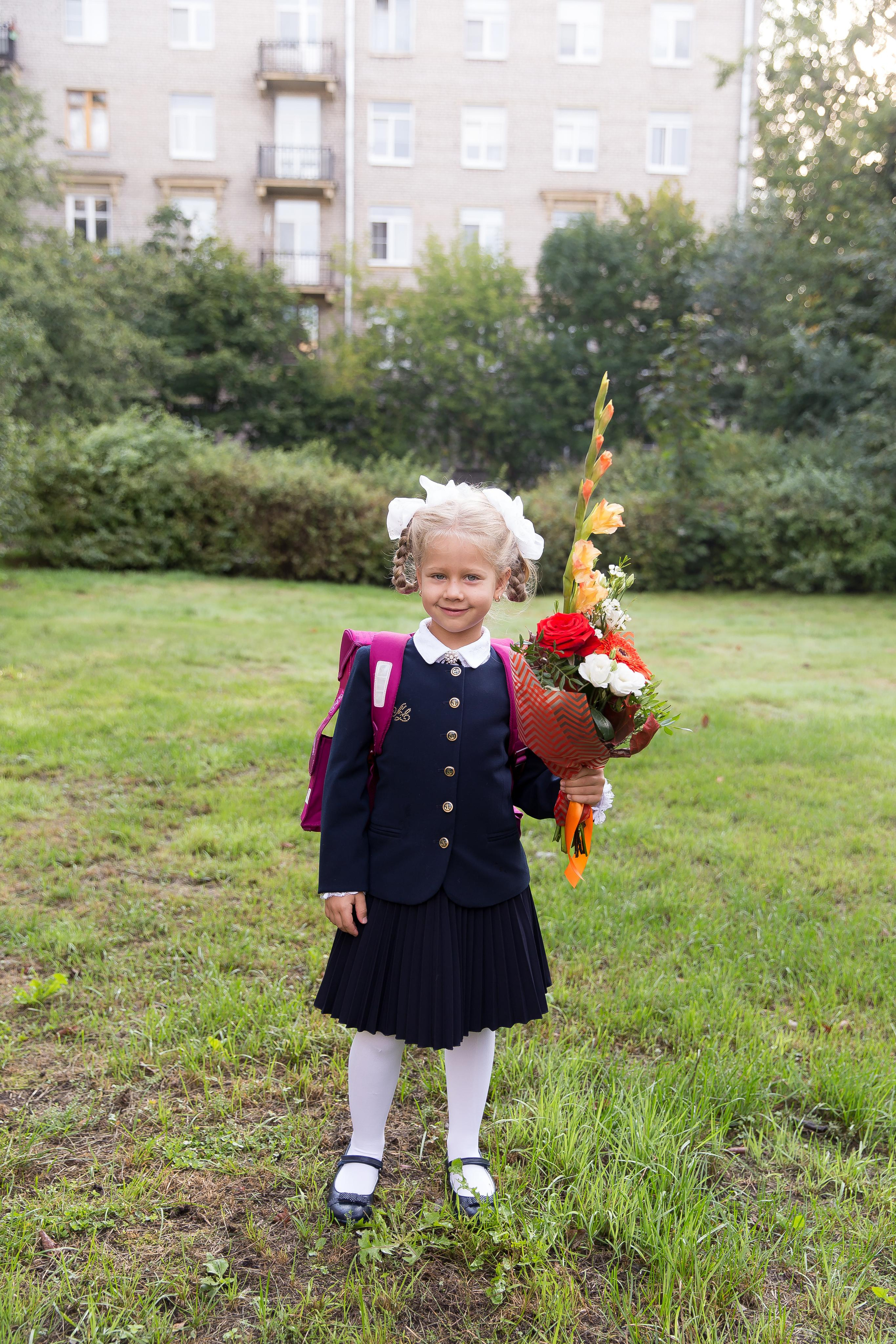 1 сентября. 631 школа. Фотограф в Санкт-Петербурге Закута Ольга