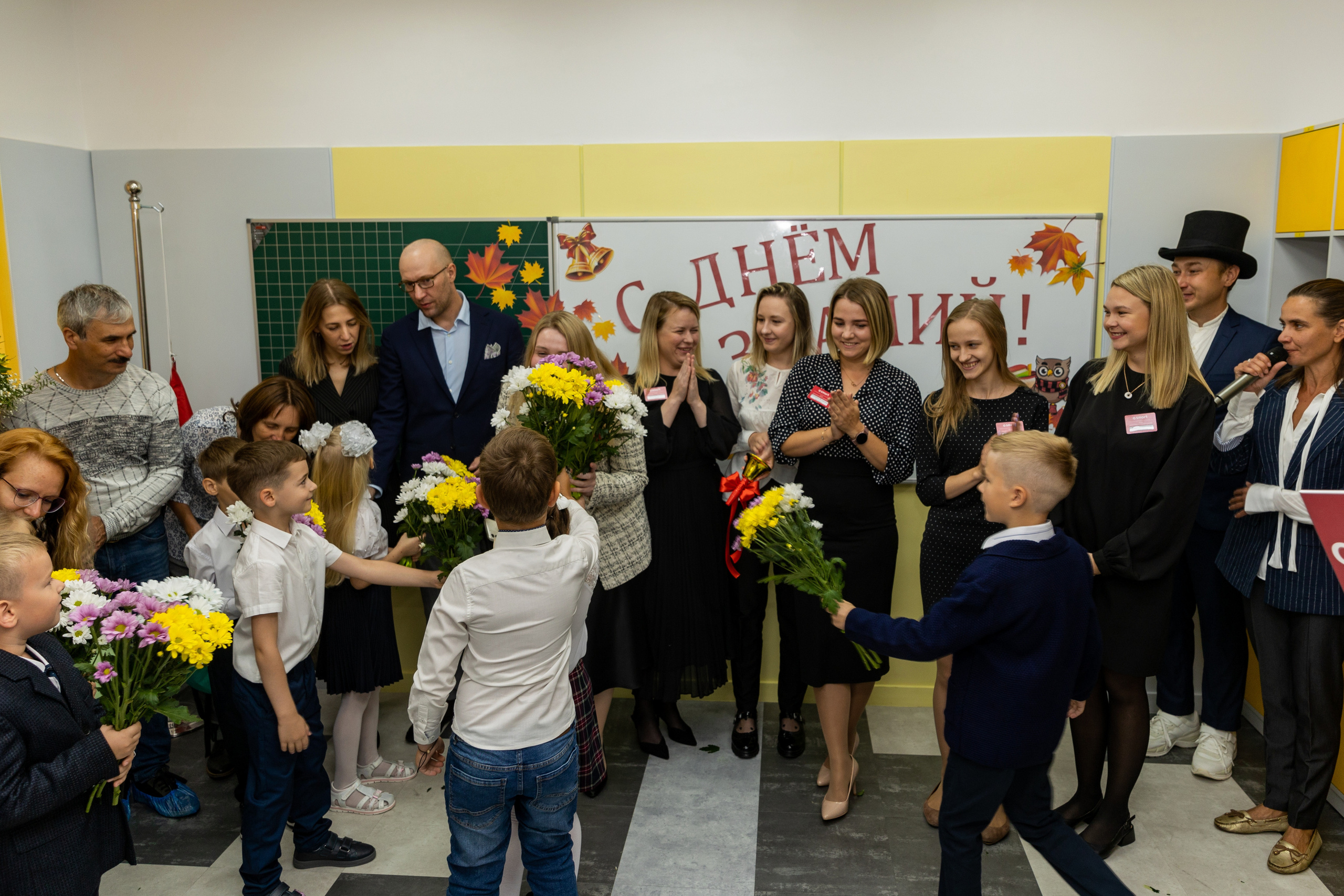 Первый раз в первый класс! школа Smart. Фотограф в Санкт-Петербурге Закута Ольга