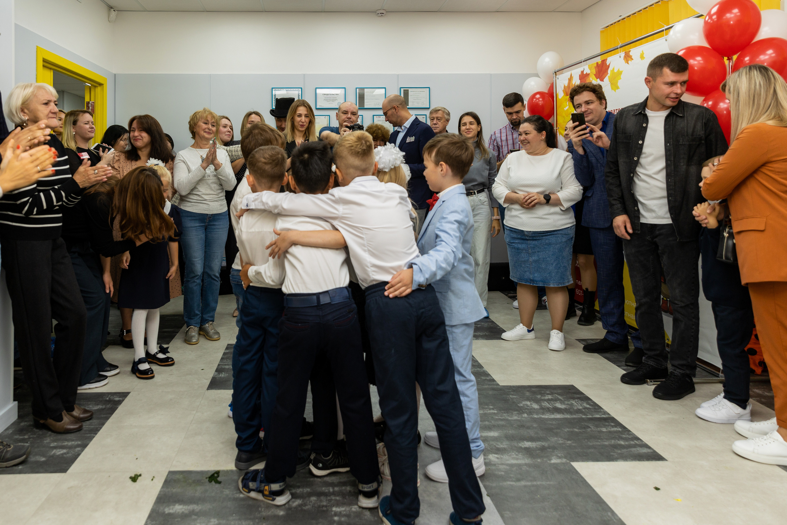 Первый раз в первый класс! школа Smart. Фотограф в Санкт-Петербурге Закута Ольга