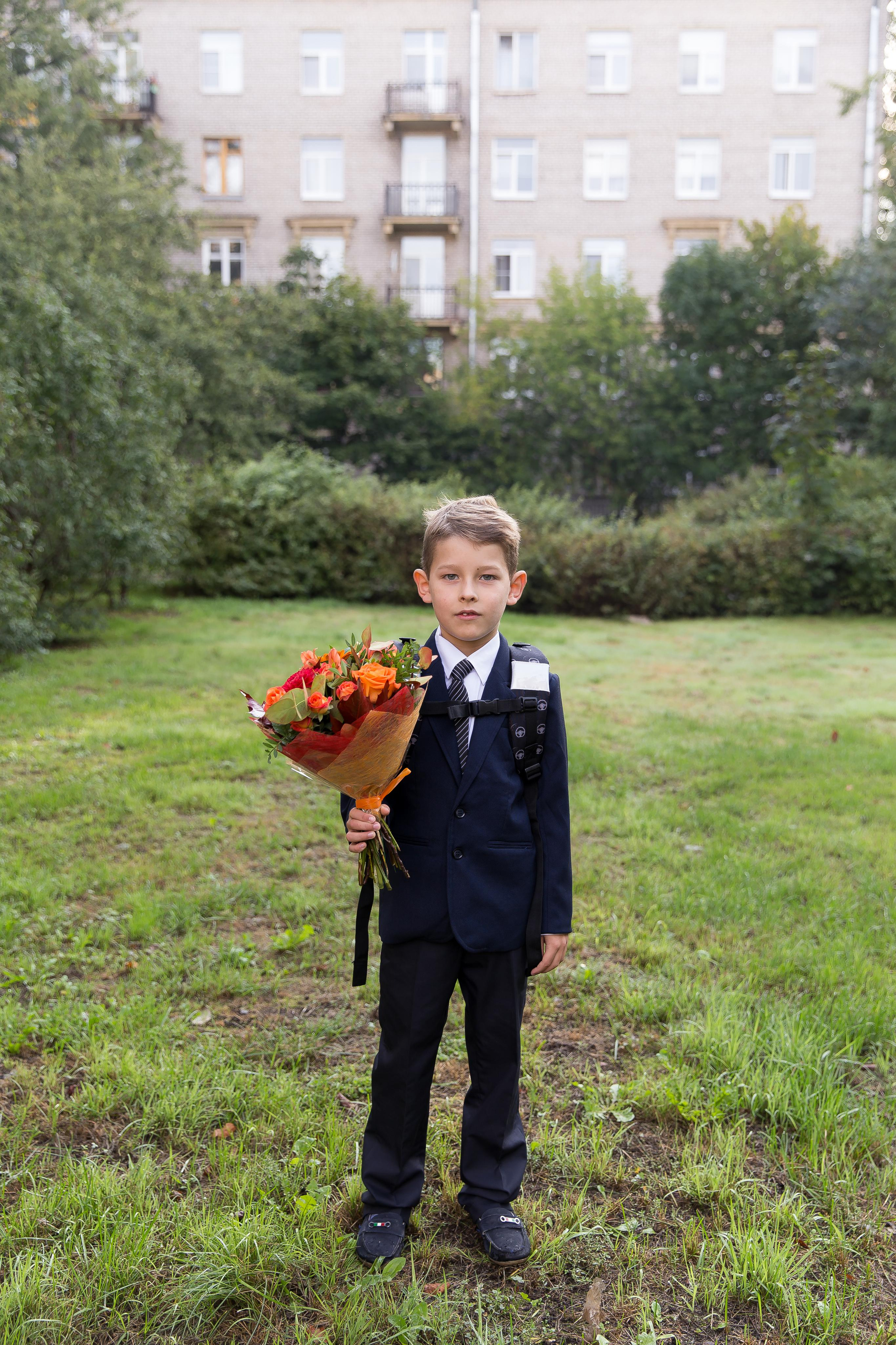 1 сентября. 631 школа. Фотограф в Санкт-Петербурге Закута Ольга