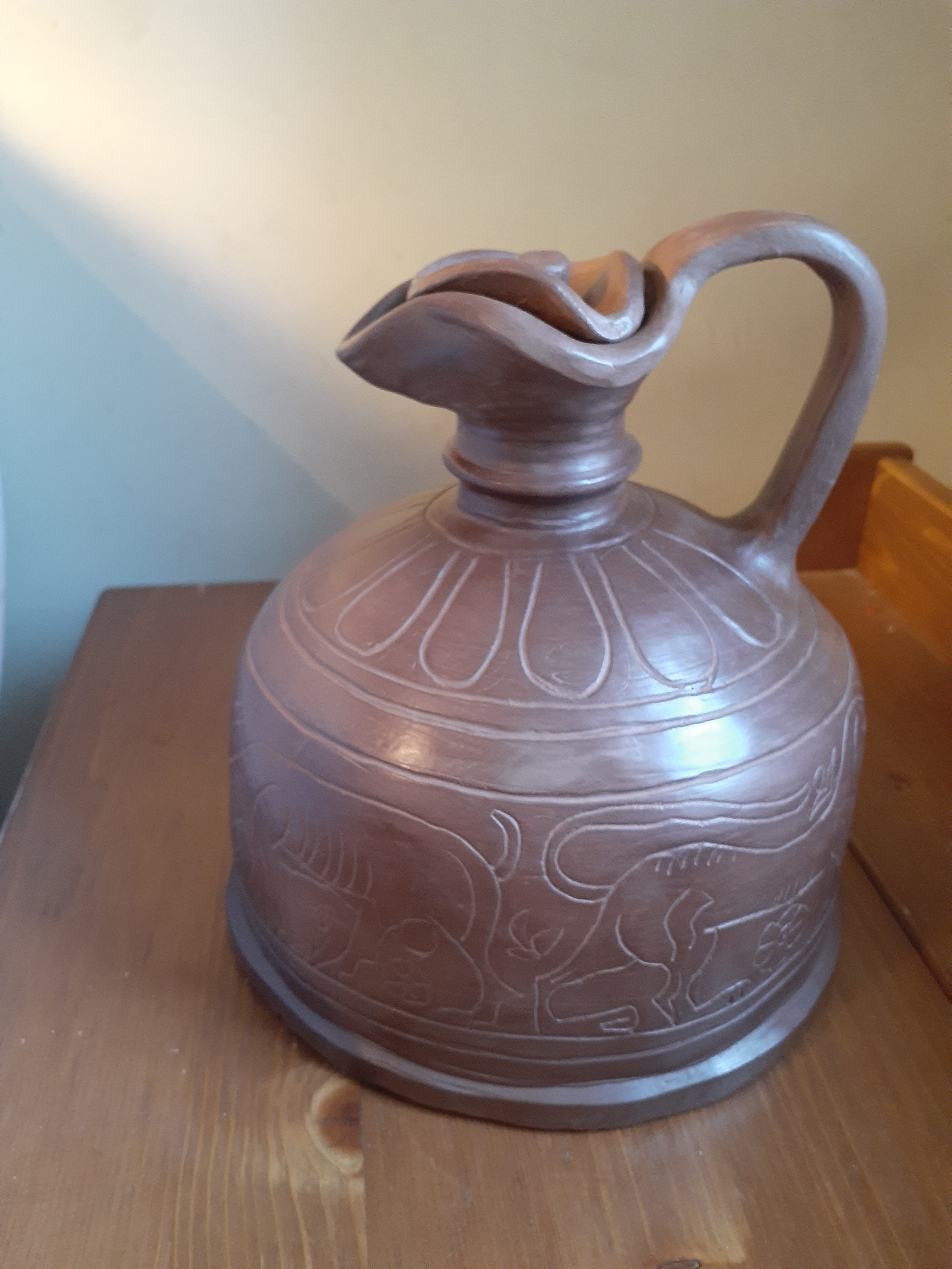 Что остается за кадром, или процесс работы керамиста. Керамика с историей. Елена Рогалёва