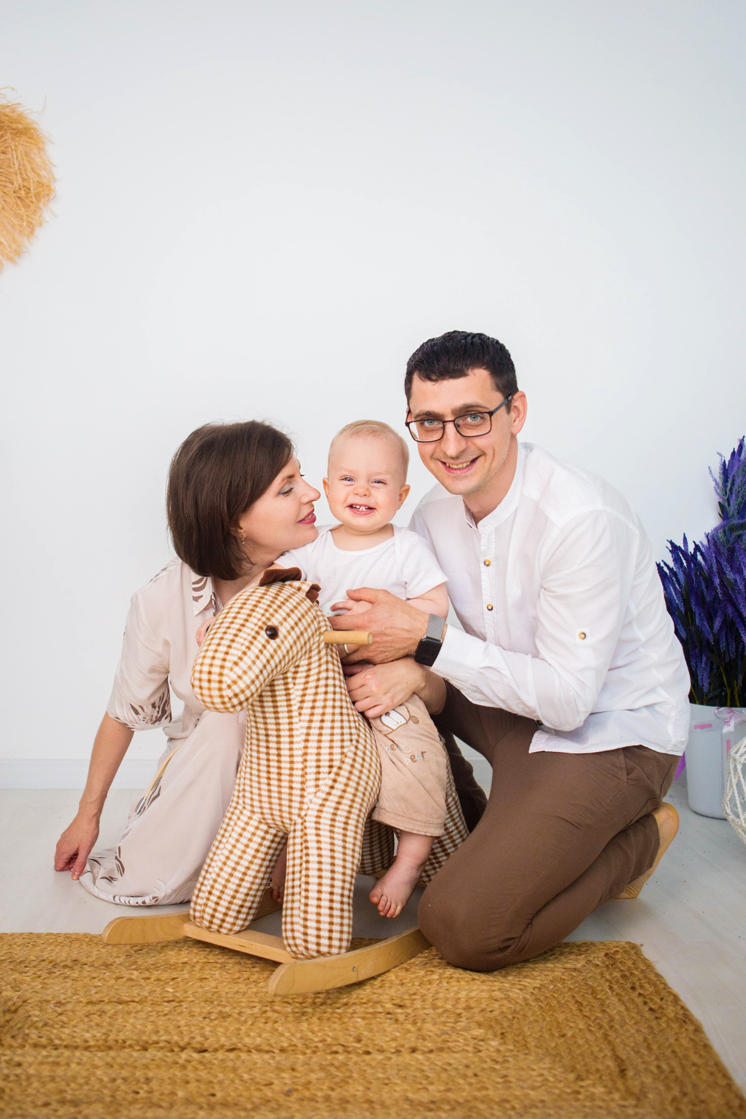 Тёма, 1 год. Фотостудия «Пшеница». Свадебный семейный и детский фотограф в Краснодаре Карина Федоровская