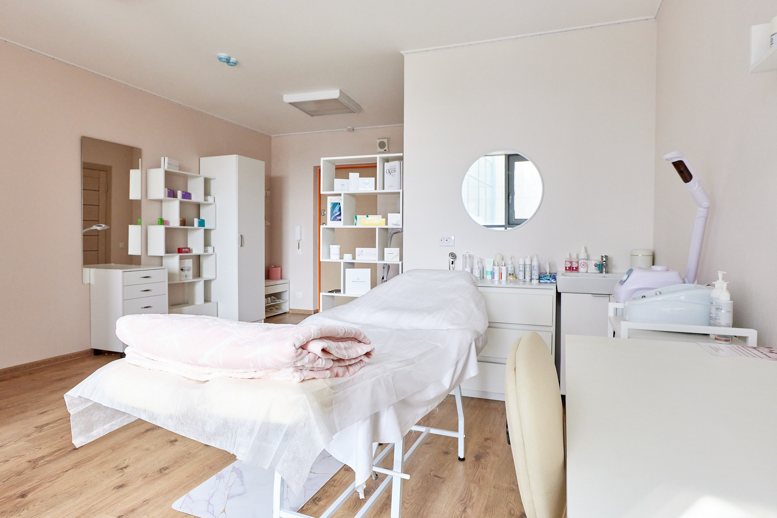 Кабинет косметологии Piterbeauty. Фотограф Анастасия Леонтьева Санкт-Петербург