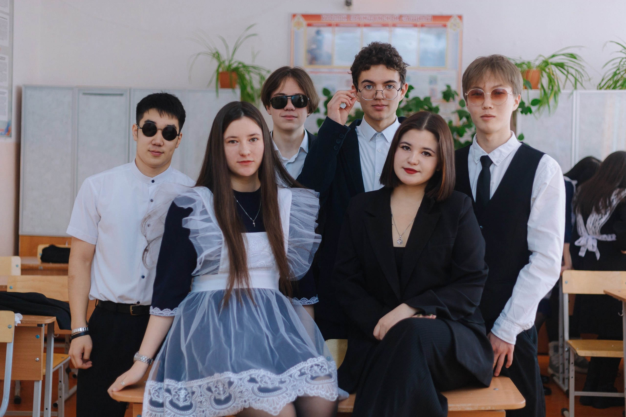 В школе. Фотограф Бурятия. Печать фотокниг