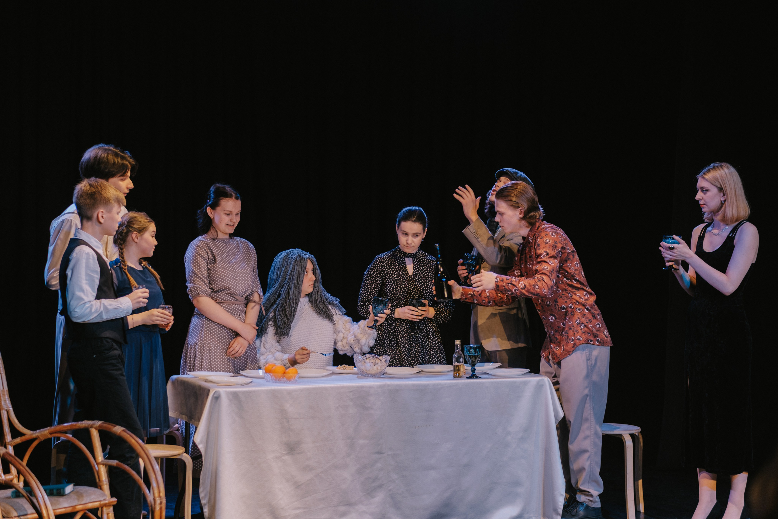 Детская театральная студия «Ирбис», спектакль. Репортажный и портретный фотограф в Москве Илья Спиридонов