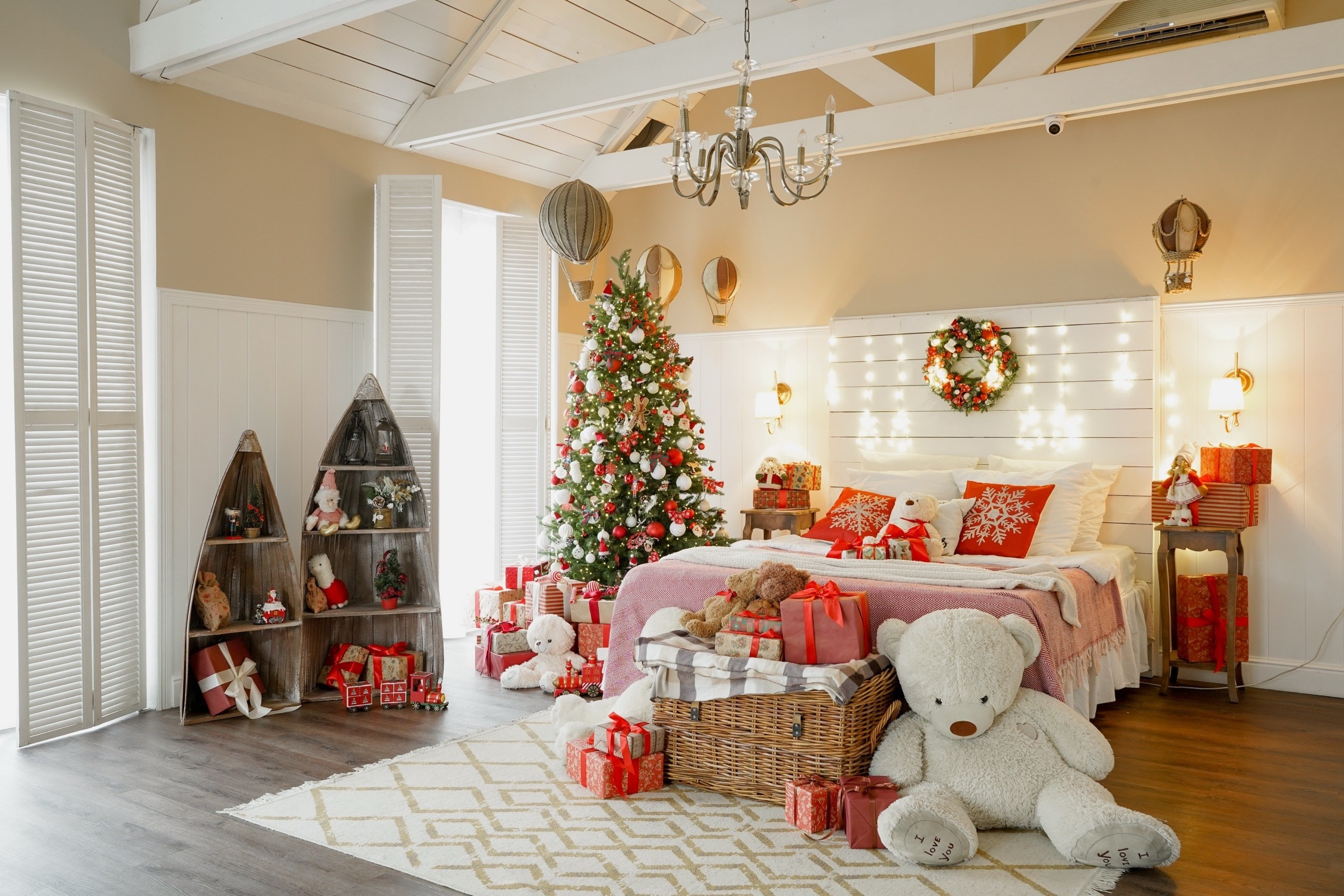 Новогодние декорации 2024-2025. Фотограф Виктория Юленкова