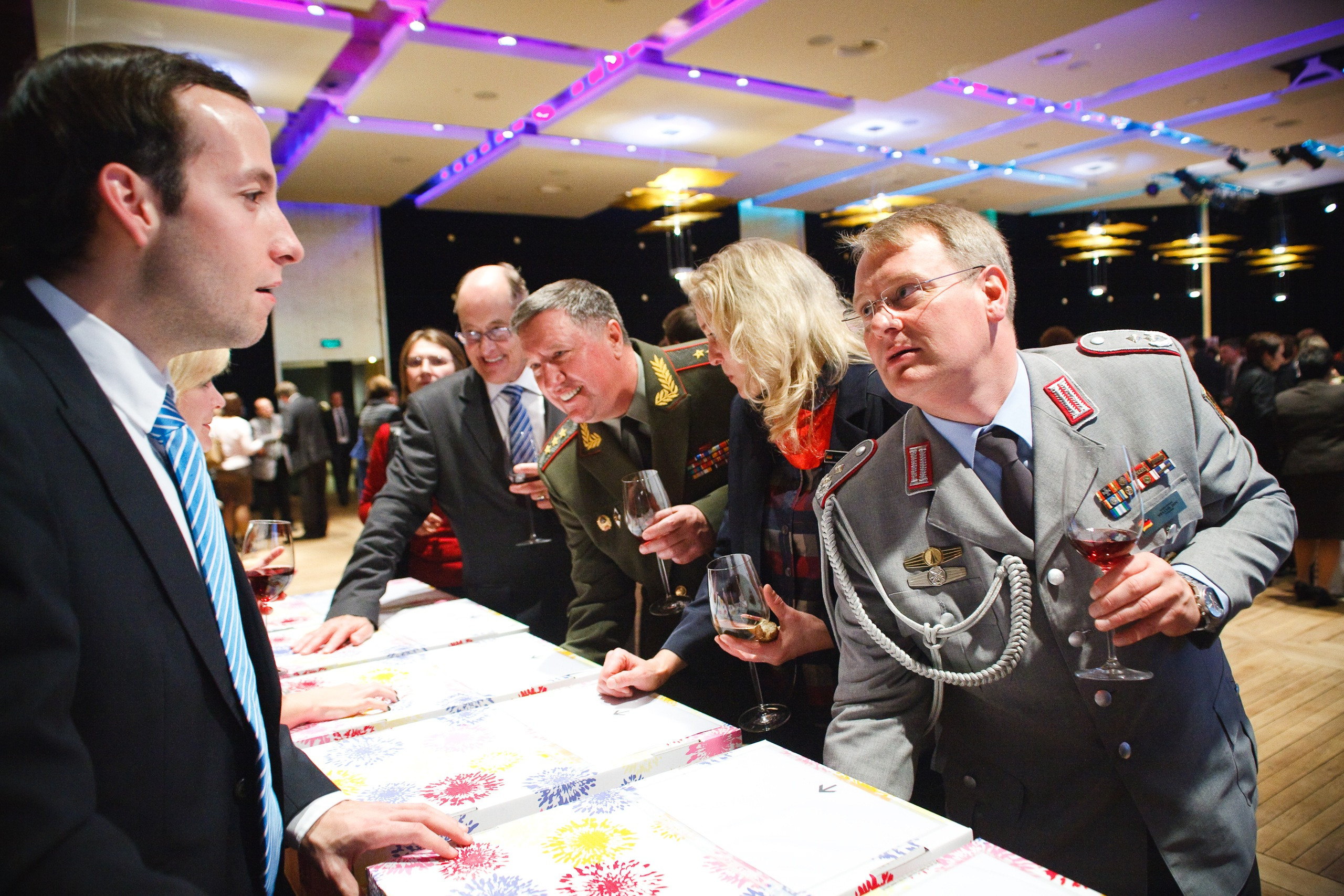 Репортажная фотосъемка Дня Независимости Германии в конференц-зале отеля Хаятт