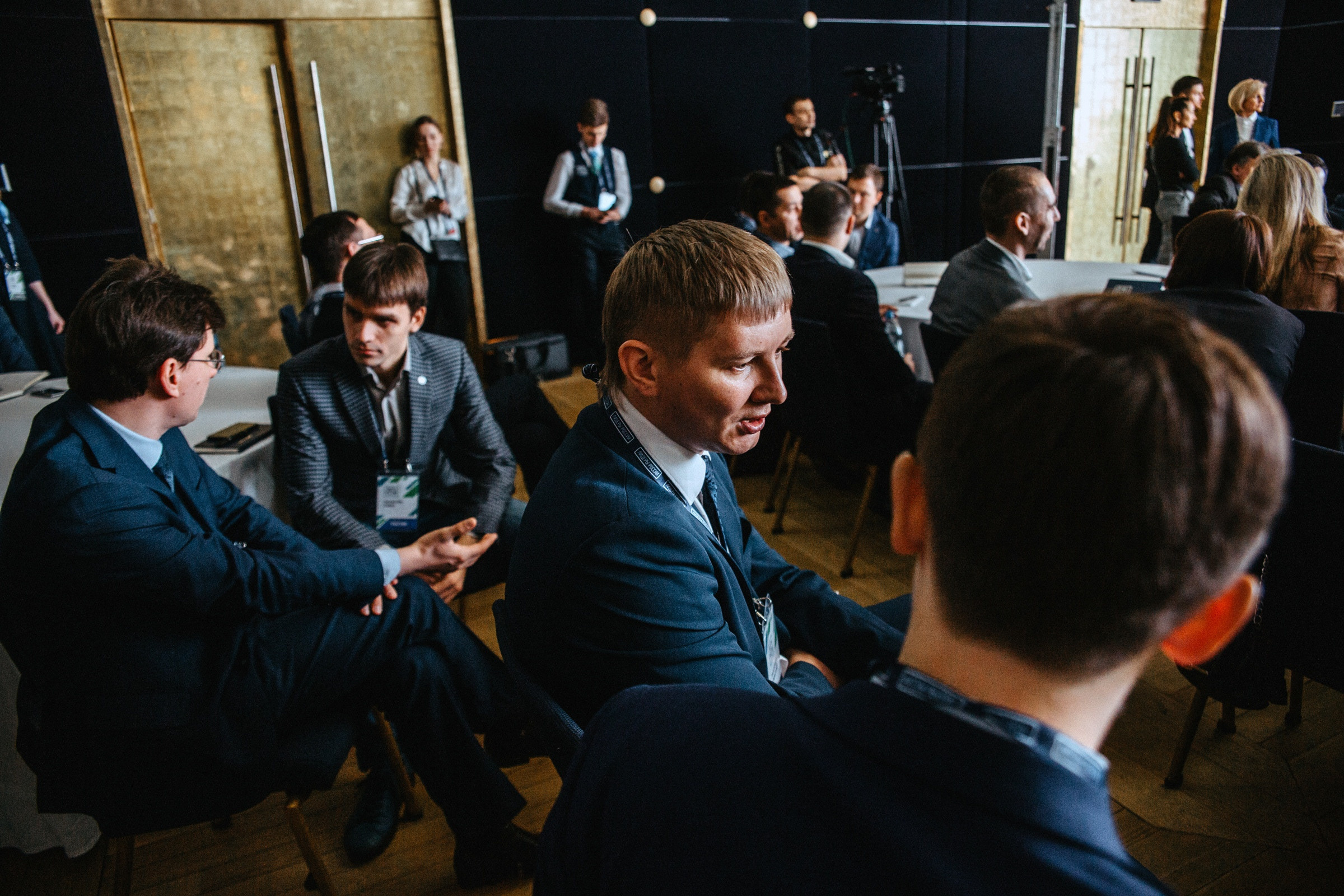 Репортажная фотосъемка мероприятия Лидеры России в конференц-зале отеля Хаятт